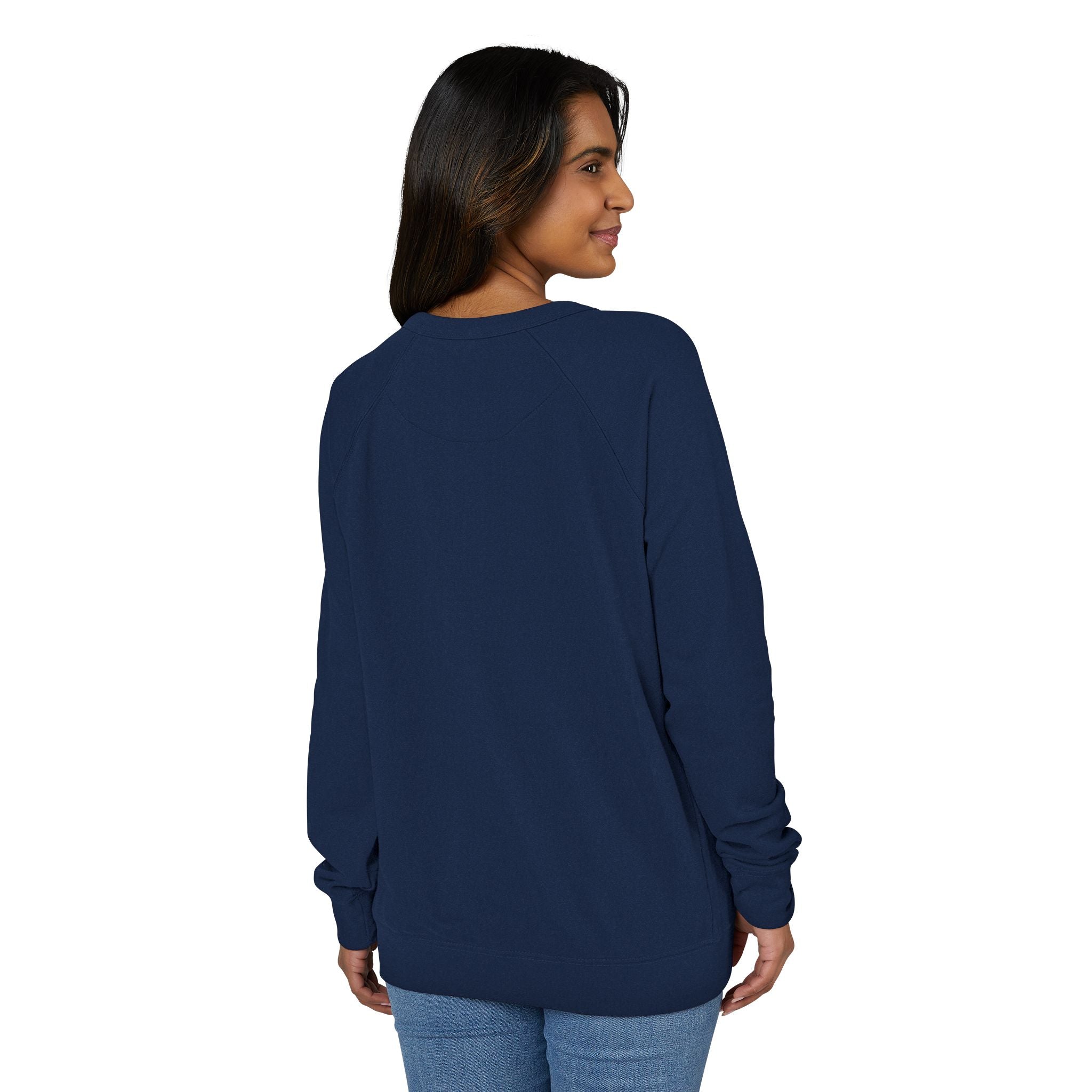 Motherhood Crewneck Sweatshirt  'Blessed with the Chaos' Raglan Pullover for Moms