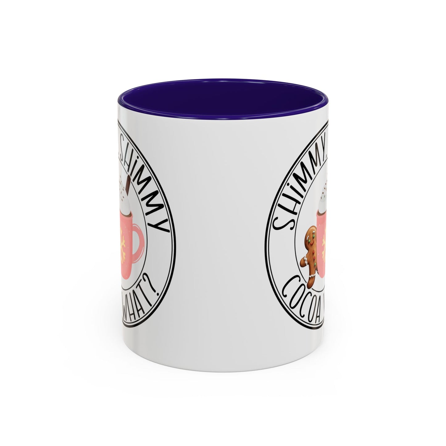 Cute Cocoa Mugs with Gingerbread Design Perfect for Winter Holiday CheerBeverage Cup Christmas Design