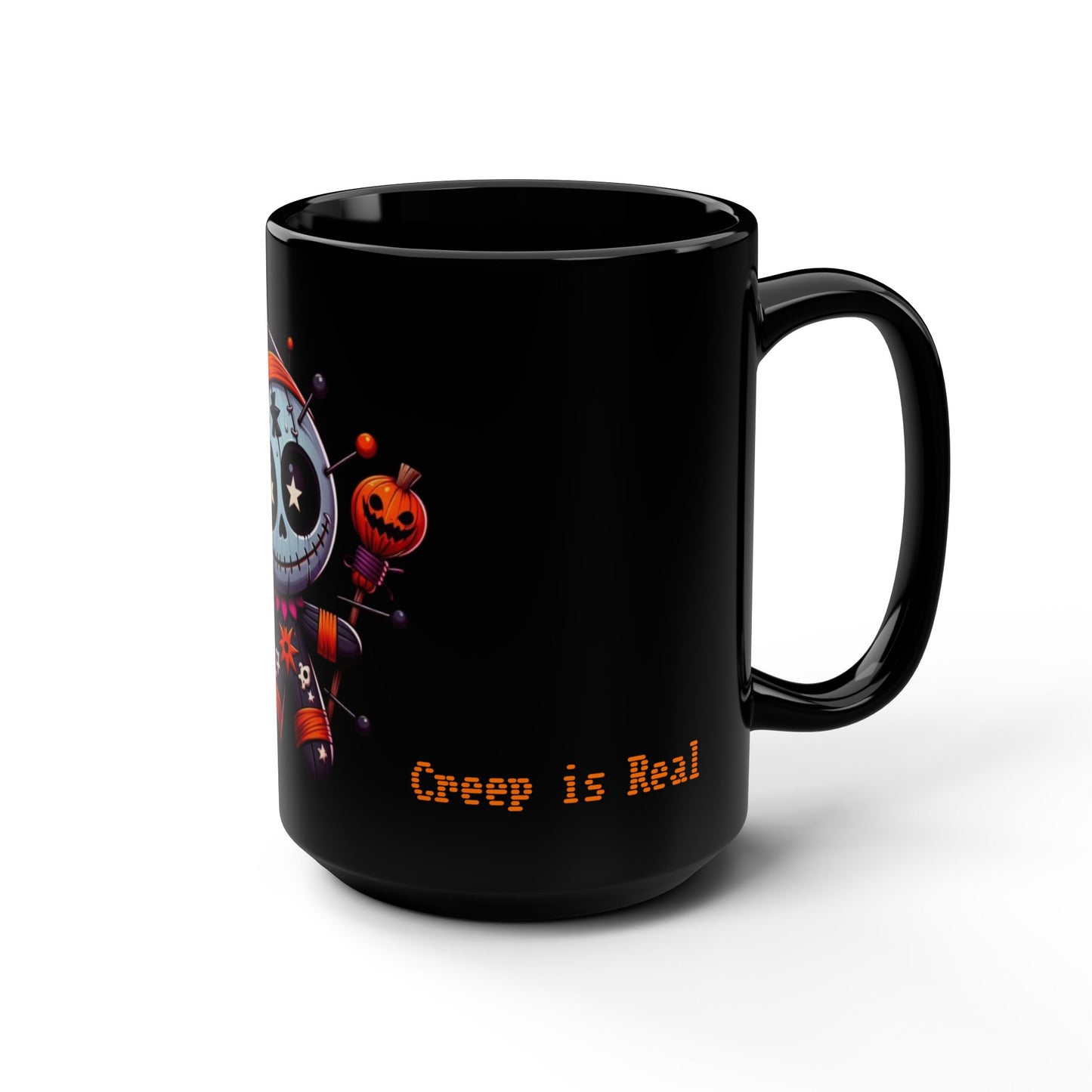 Wickedly Fun Halloween Mug Creepy Coffee Mug, Pumpkin Design, Goth Halloween Decor, Spooky Gift for Halloween Lovers