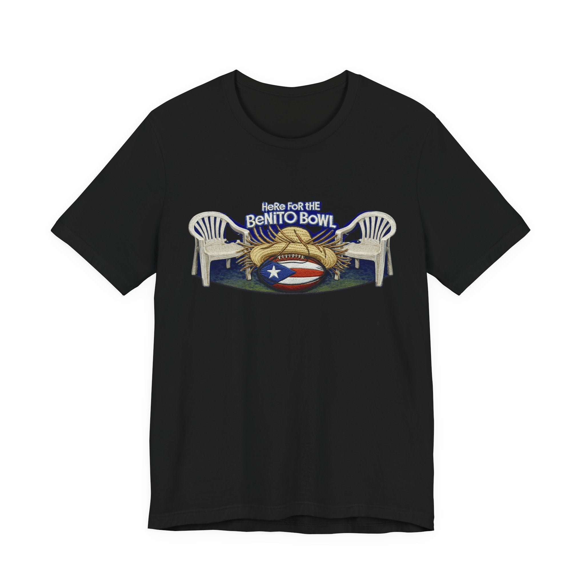 Benito Bowl Puerto Rico Football Tee