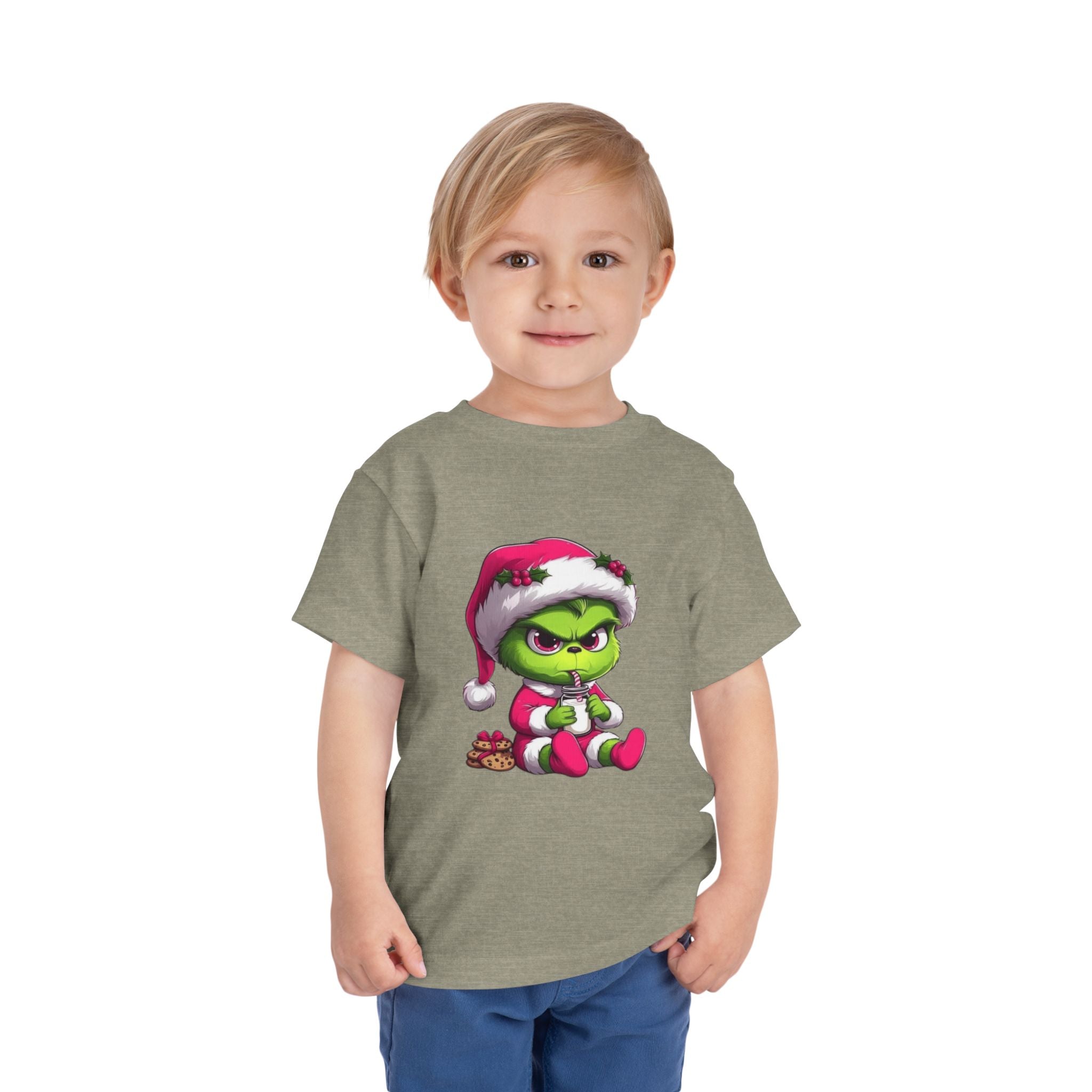 Grumpy Grinch Toddler Tee Cute Christmas Baby Shirt