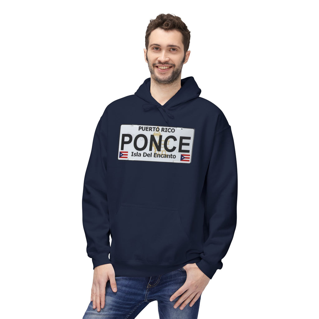 Ponce Puerto Rico License Plate Hoodie Isla Del Encanto Pullover