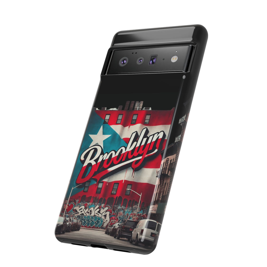 Brooklyn Street Art Phone Case  Urban Graffiti Protective Cover