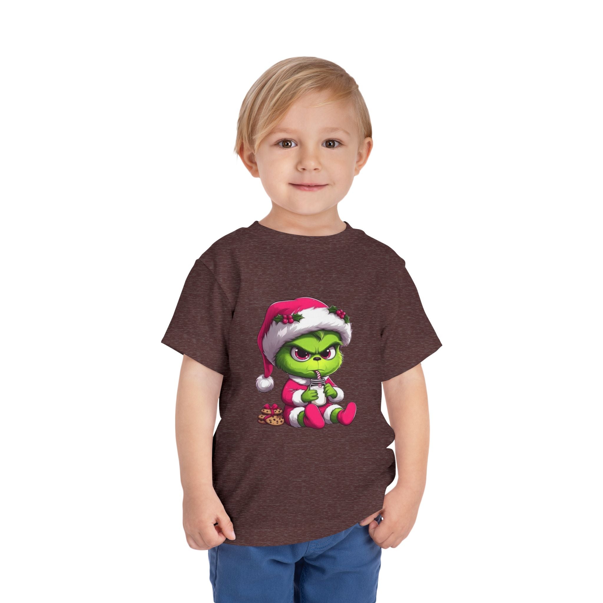 Grumpy Grinch Toddler Tee Cute Christmas Baby Shirt