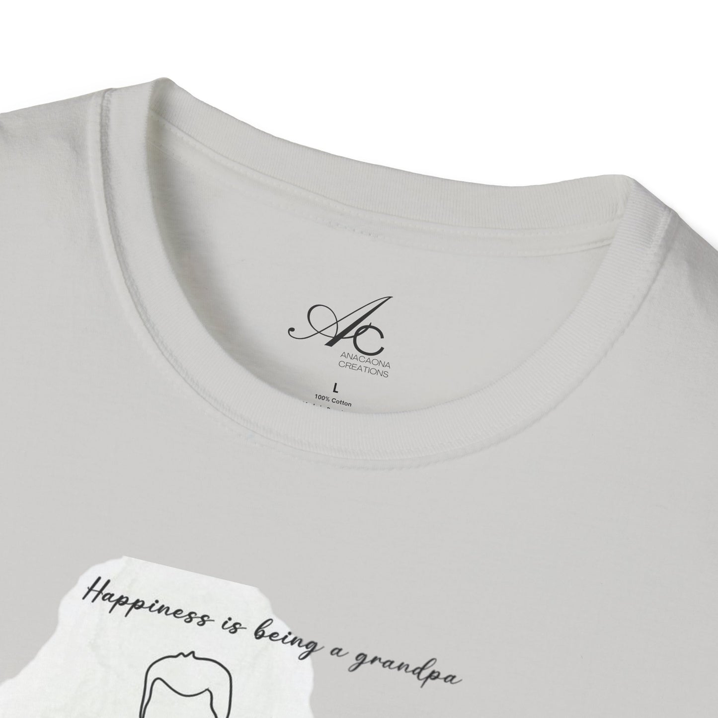 Happiness in Simplicity T-Shirt, Unisex Softstyle Tee, Casual Wear, Gift for Cyclists, Inspirational Quote Shirt, Summer Fashion