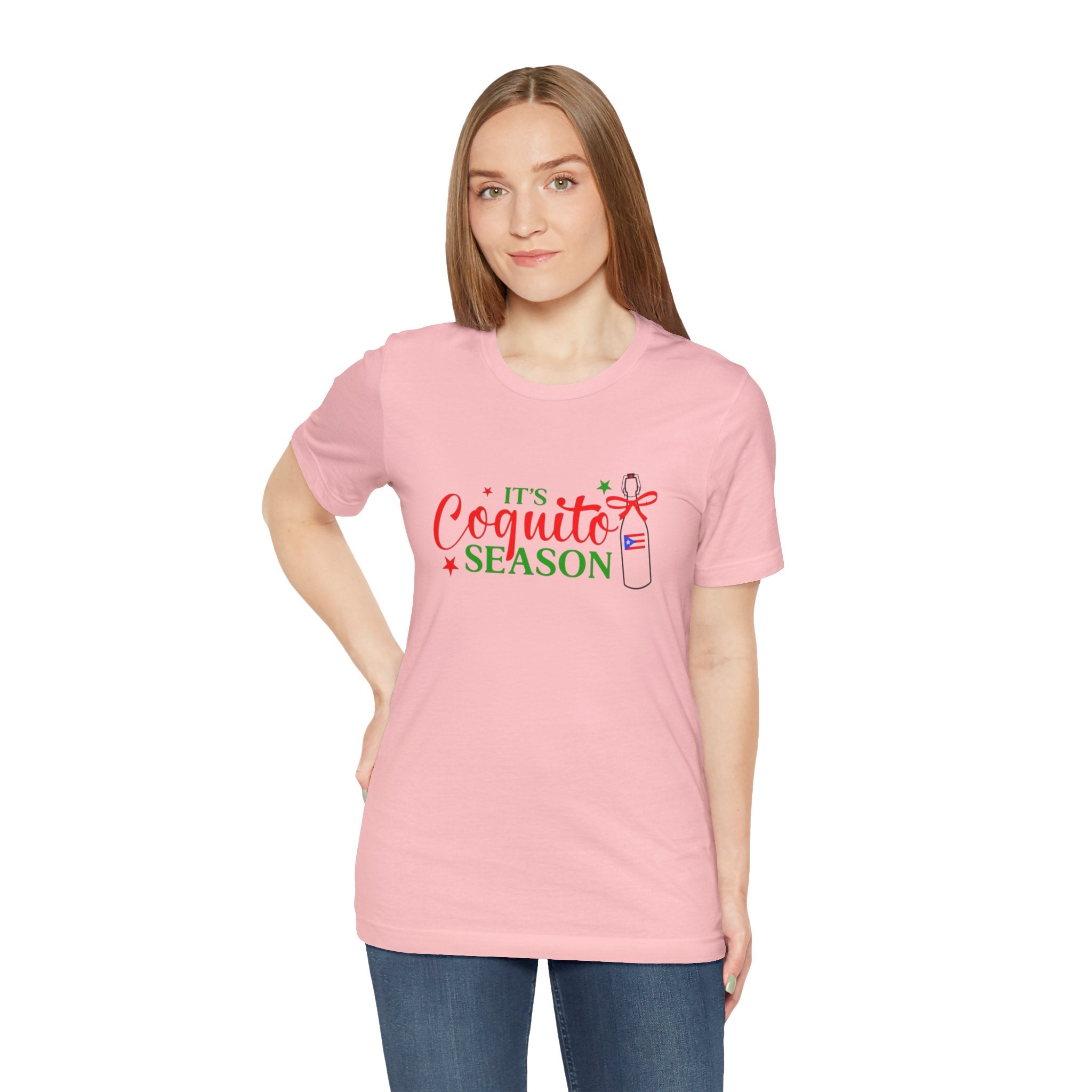 It's Coquito Season T-Shirt - Christmas Puerto Rican Holiday Cocktail Tee