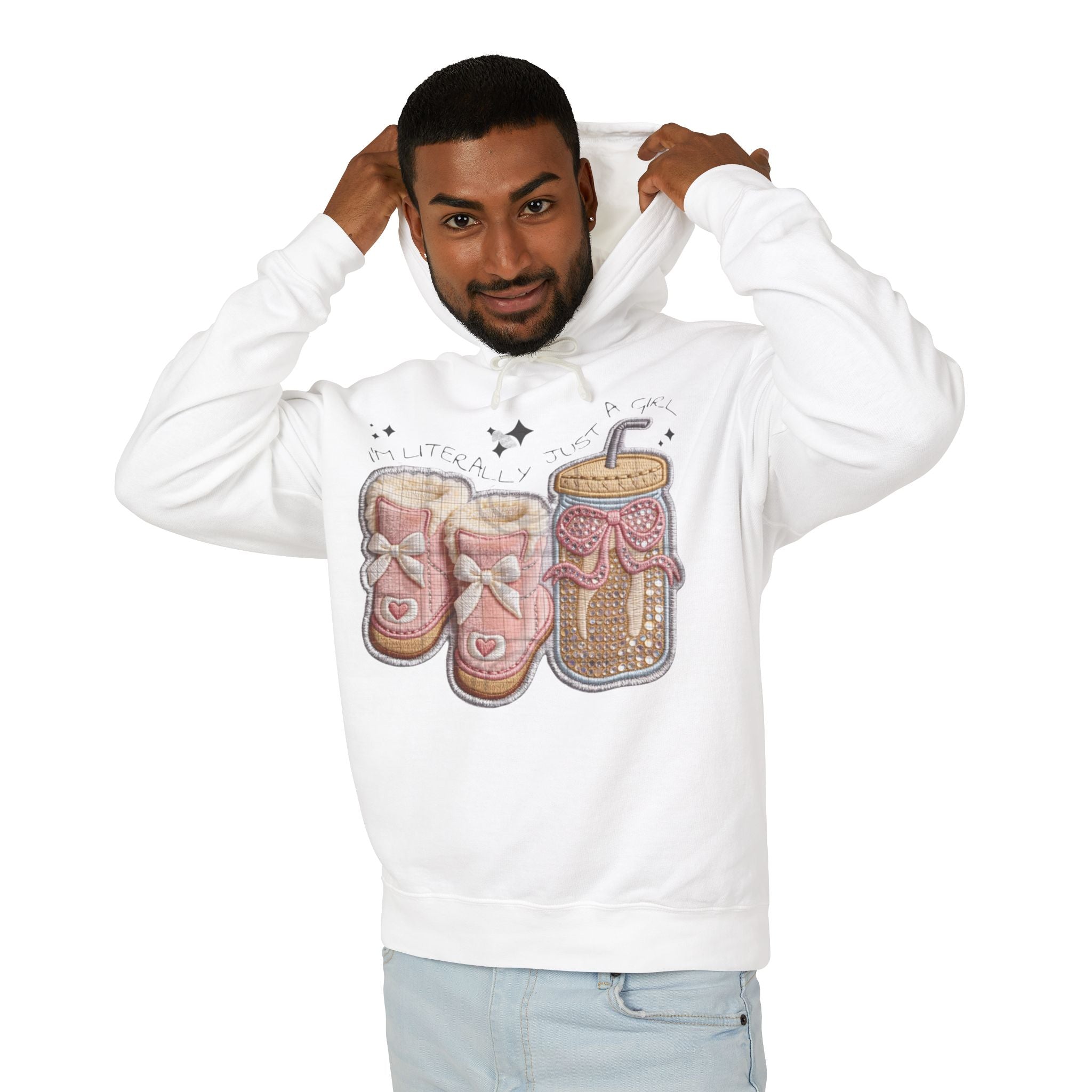Cozy Baby Booties  Bottle Hoodie  Cute Newborn Nursing Mom Sweatshirt