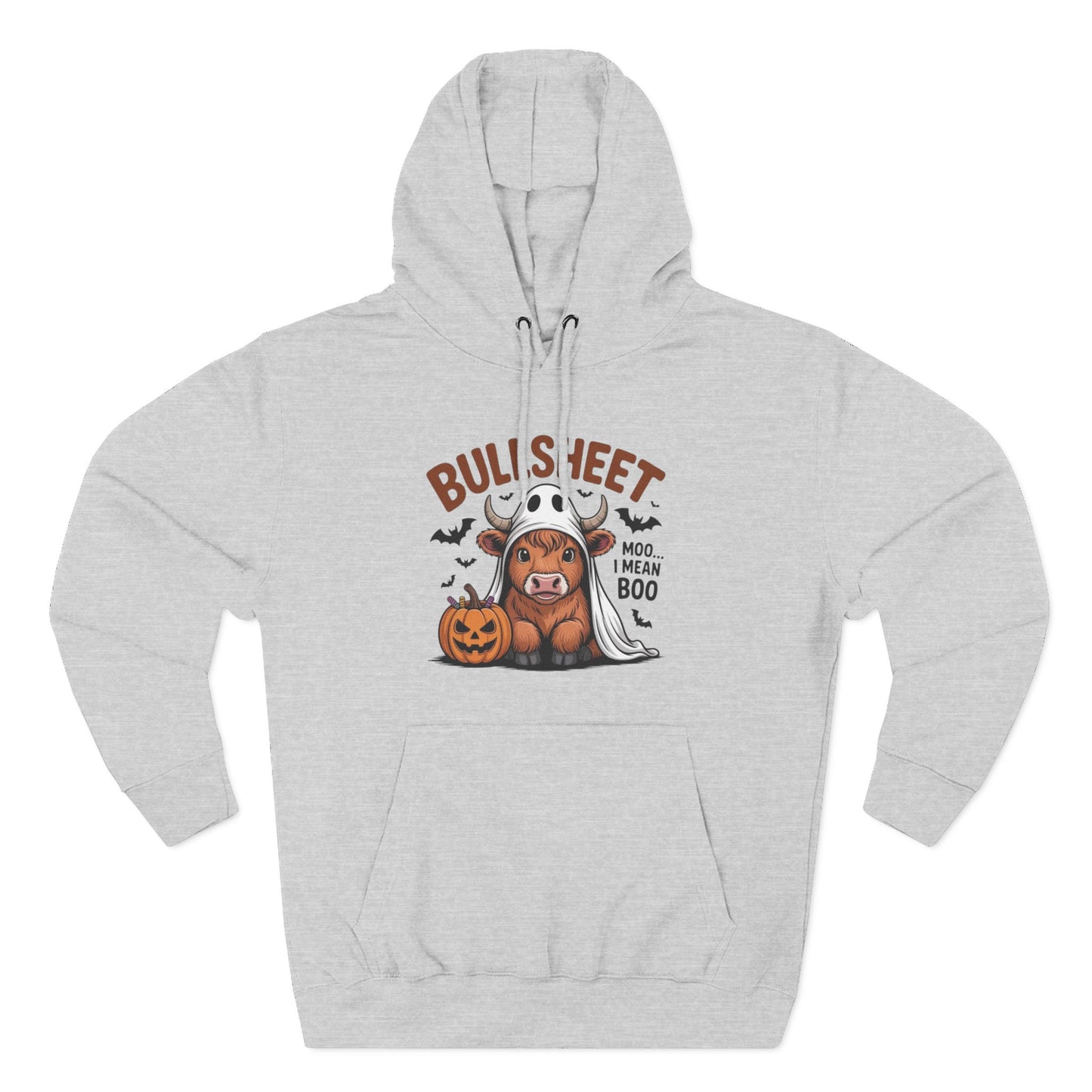 Spooky Vibes Only" Halloween Sweater Cozy Ghostly Fleece Hoodie