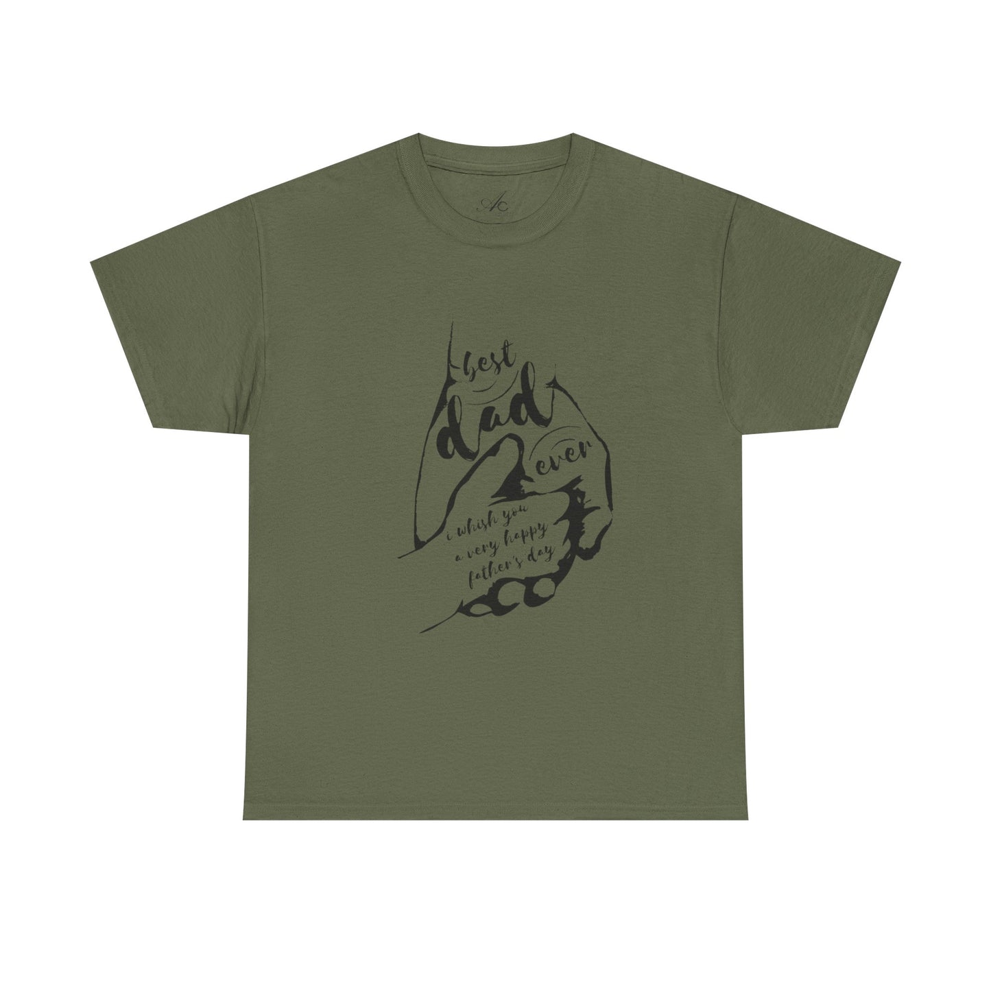 Best Dad Ever T-Shirt | Unisex Heavy Cotton Tee for Father's Day, Gifts for Dads, Cool Dad Apparel, Everyday Wear, Family Celebrations