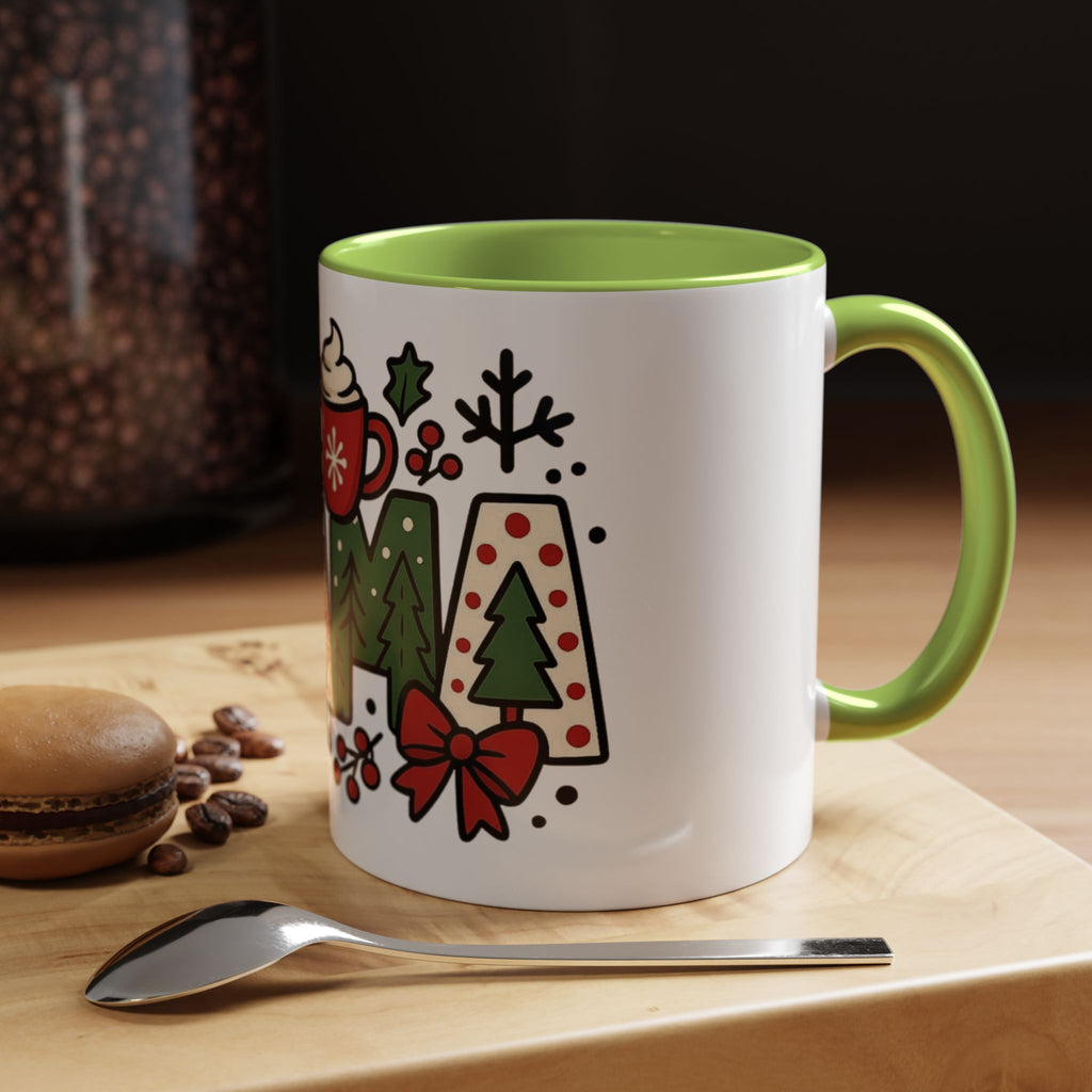 Mama Christmas Coffee Mug  Holiday Accent Mug (11/15oz) Christmas Mugs Collection!