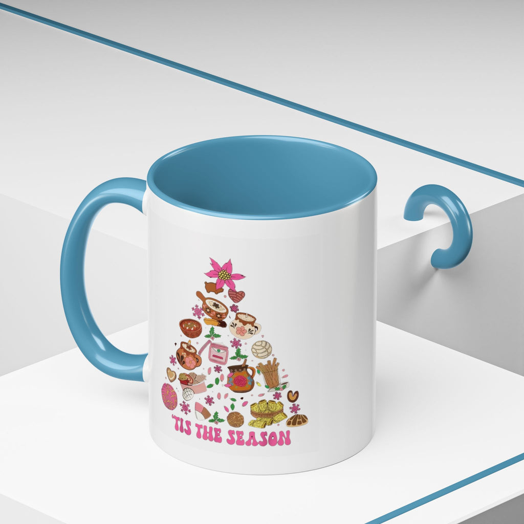 Coffee Mug - 'Tis the Season' Holiday Cookie Tree Accent Mug (11/15oz)