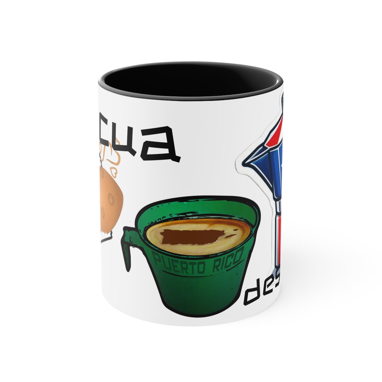 Puerto Rican Accent Mugs – Celebrate Culture with Every Sip! Puerto Rico in Every Pour