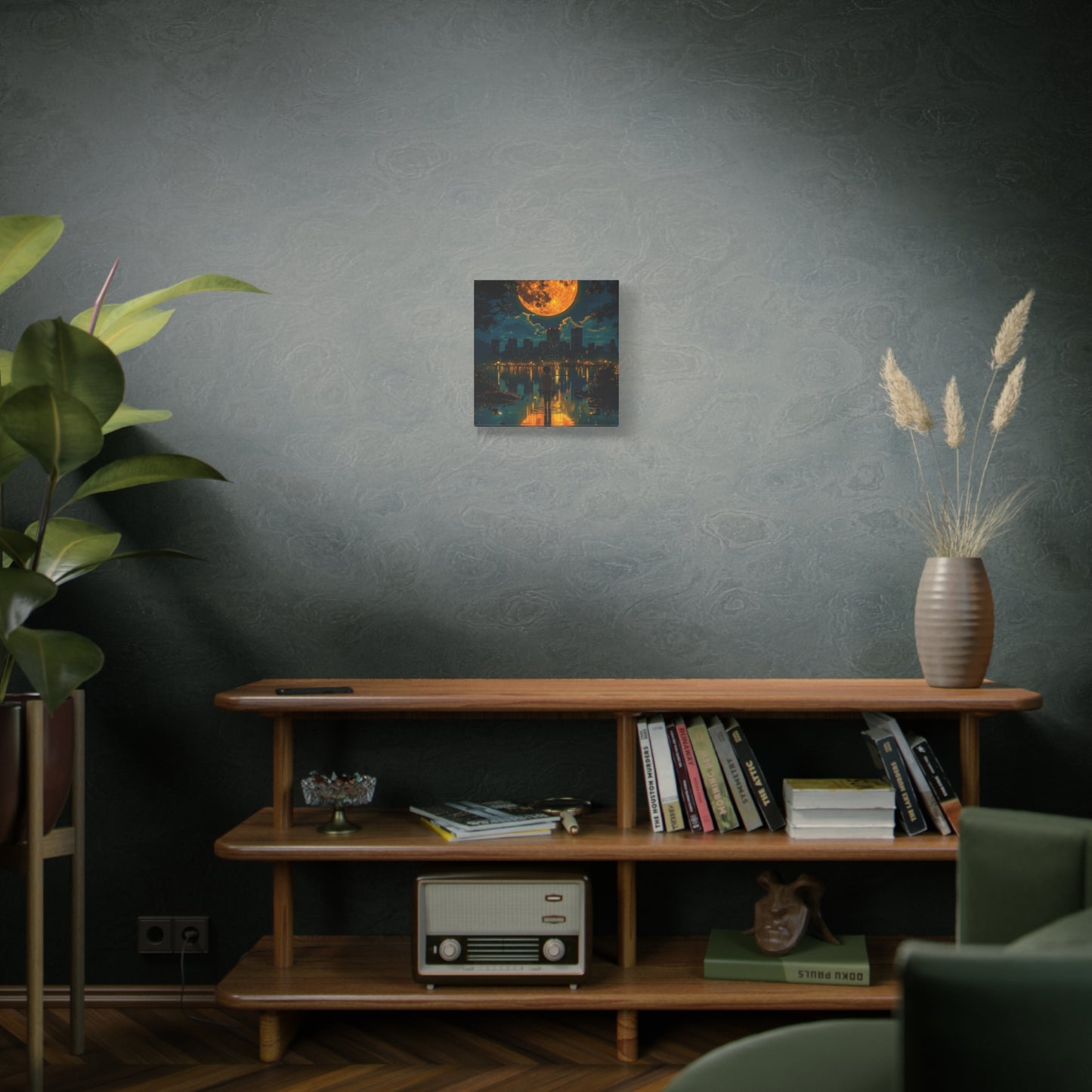 Because words have the power to move you let them live on your wall, Unique Nightscape Decoration, Perfect for Any Occasion