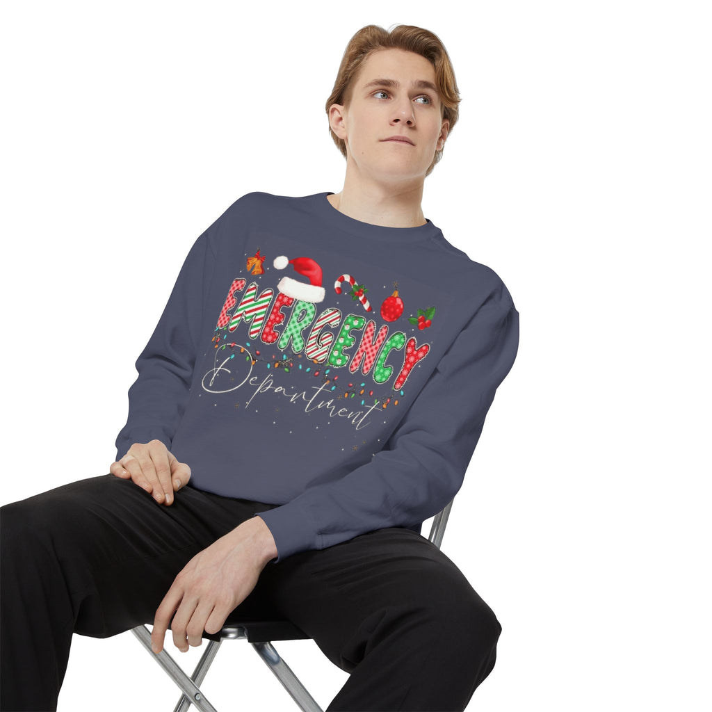 Holiday 'Emergency Department' Christmas Sweatshirt