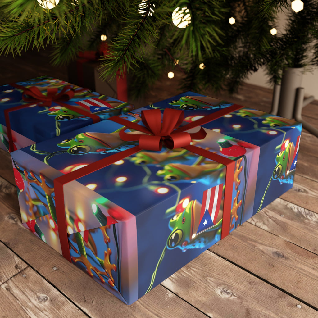 Puerto Rico Wrapping Paper Cultural Gift Wrap | Boricua Heritage Design | Holiday & Celebration Gift Packaging