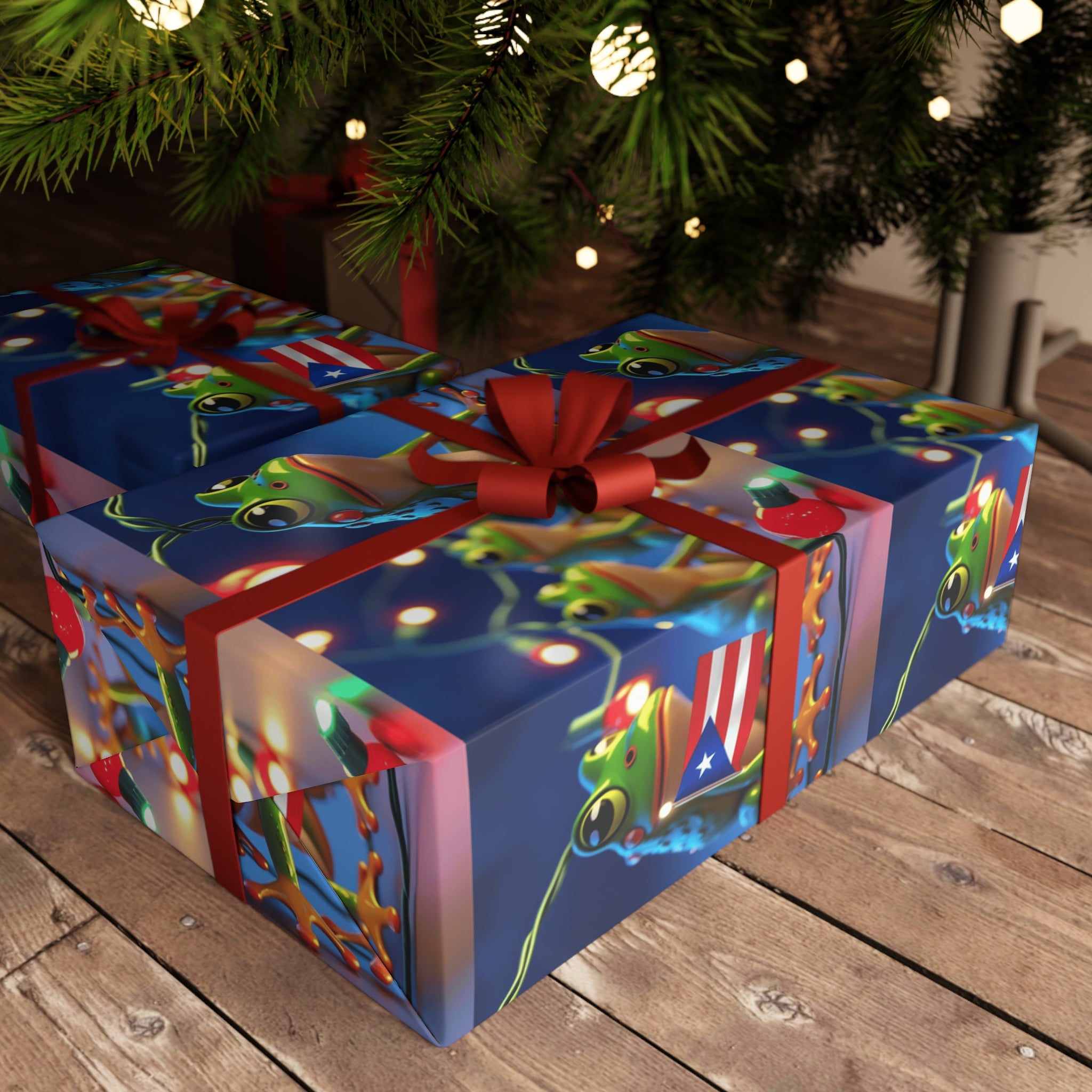 Puerto Rico Wrapping Paper Cultural Gift Wrap | Boricua Heritage Design | Holiday & Celebration Gift Packaging