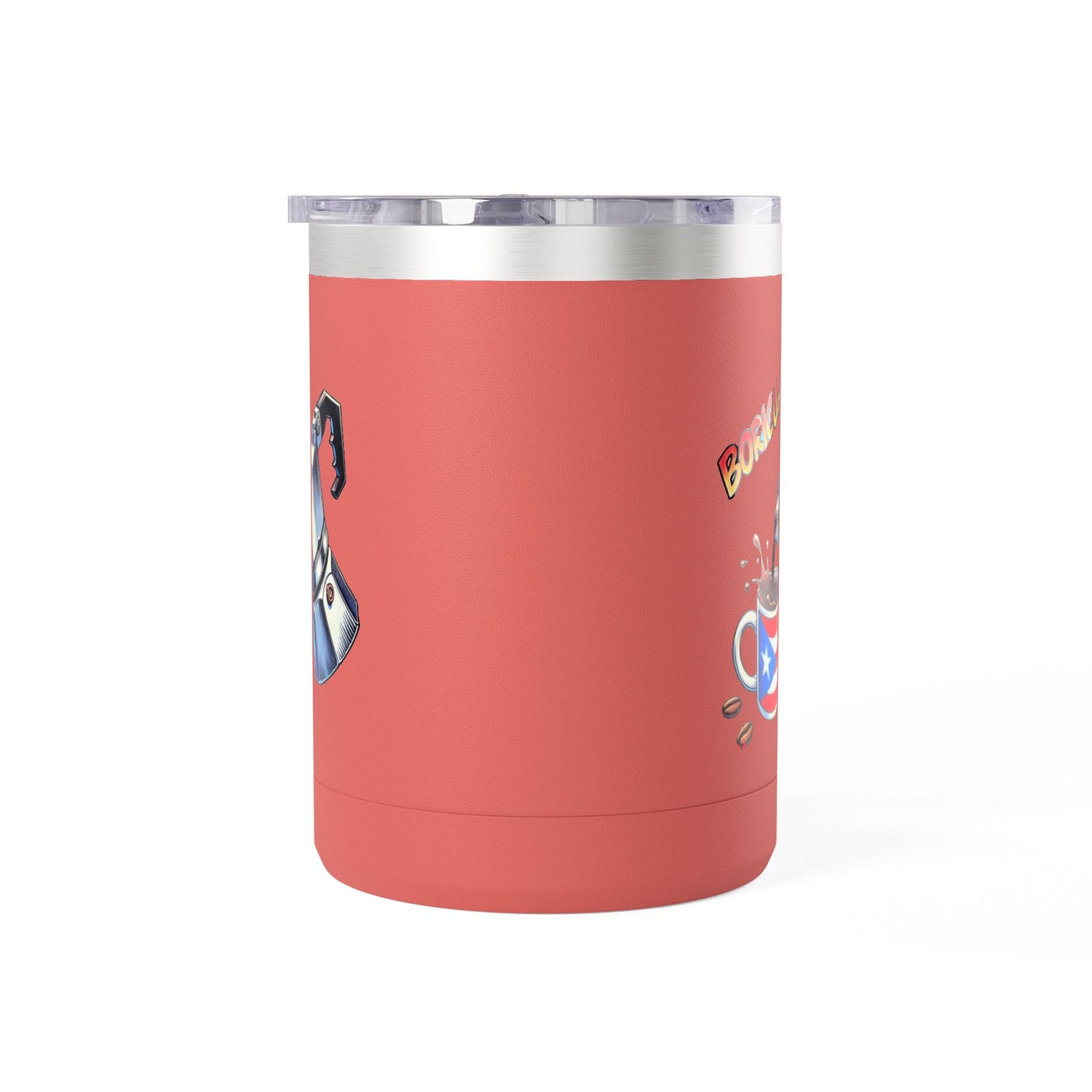 Puerto Rican Coffee Mug Tumbler, 15oz | Great Gift for Coffee Lovers, Unique Kitchen Decor, Perfect for Birthdays & Holidays