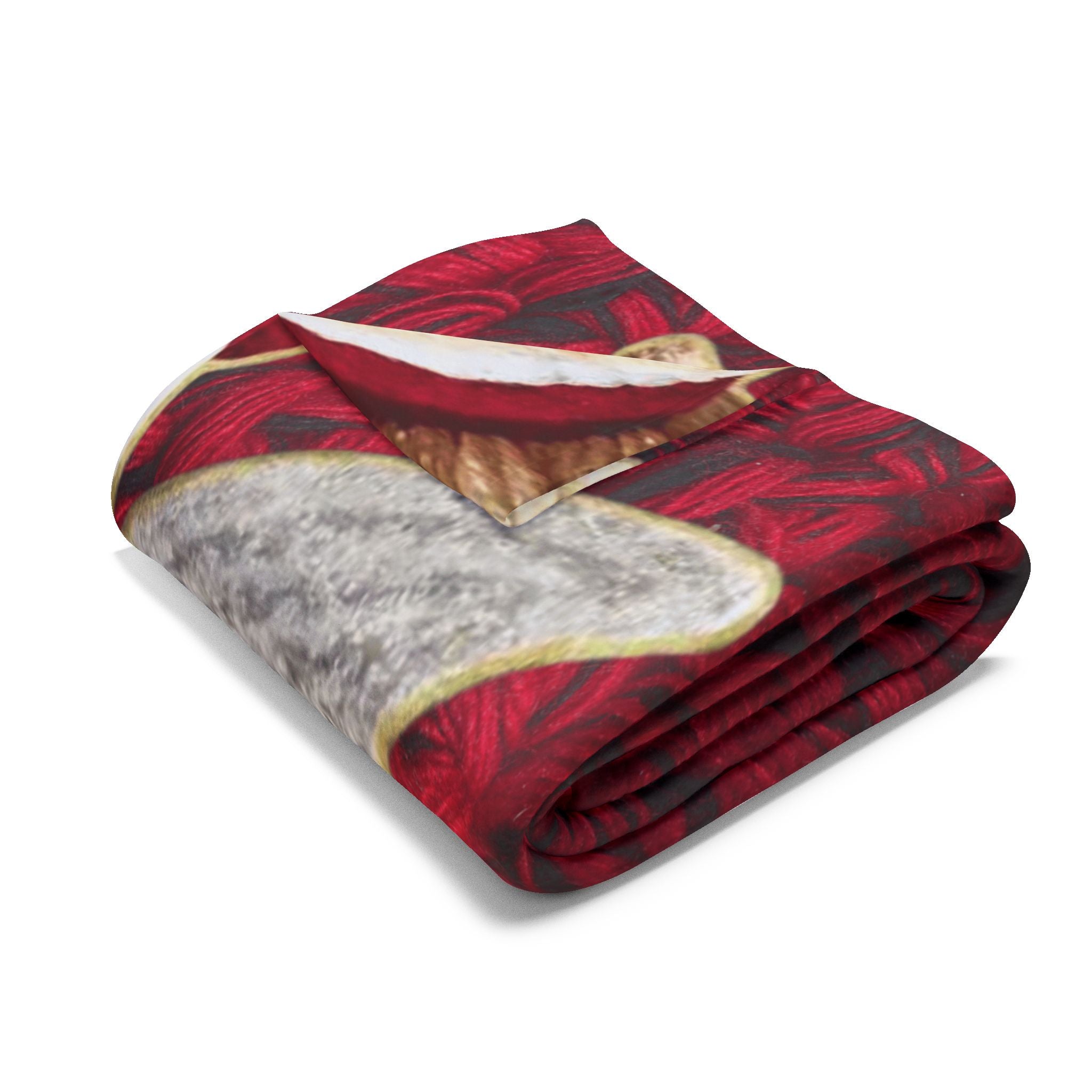 Christmas Fairy Fleece Blanket – Vintage Tinker Bell Holiday Throw