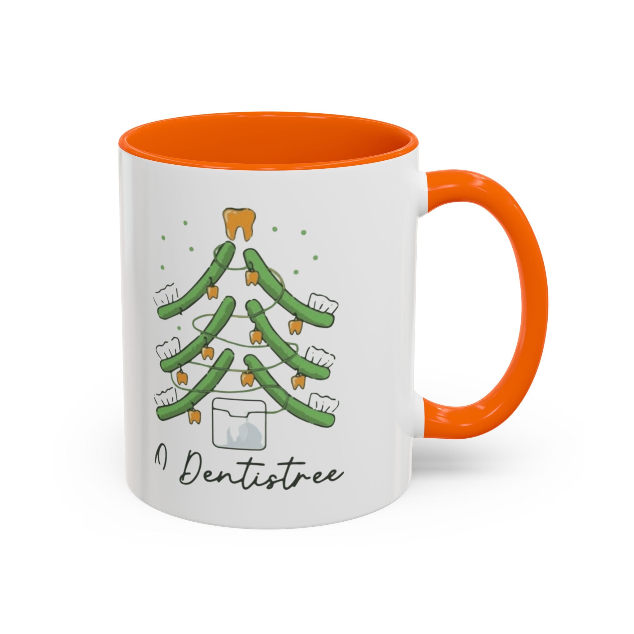 Dentist Christmas Mug - 'A Dentistree' Holiday Coffee Cup (11/15oz)