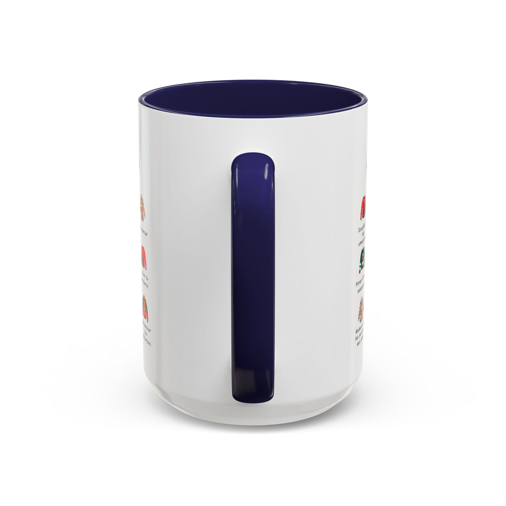 Coffee Mug — 'En Estas Fechas Recuerda' Holiday Sweater Reminder Accent Mug (11/15oz)