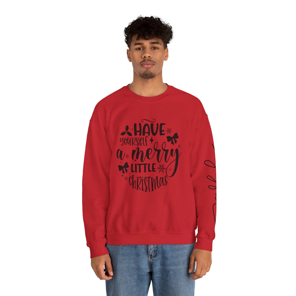 Xmas Shirts & Sweaters | Funny, Cute & Classic Christmas Designs Merry Christmas Crewneck Sweatshirt - Cozy Unisex Holiday Apparel
