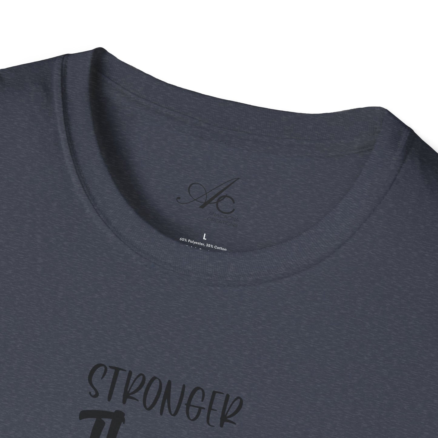 🧘‍♀️ Wear Your Peace. - Unisex Softstyle Tee, Funny Gift for Lazy Days, Quirky Casual Wear, Perfect for Birthdays, Relaxation Vibes