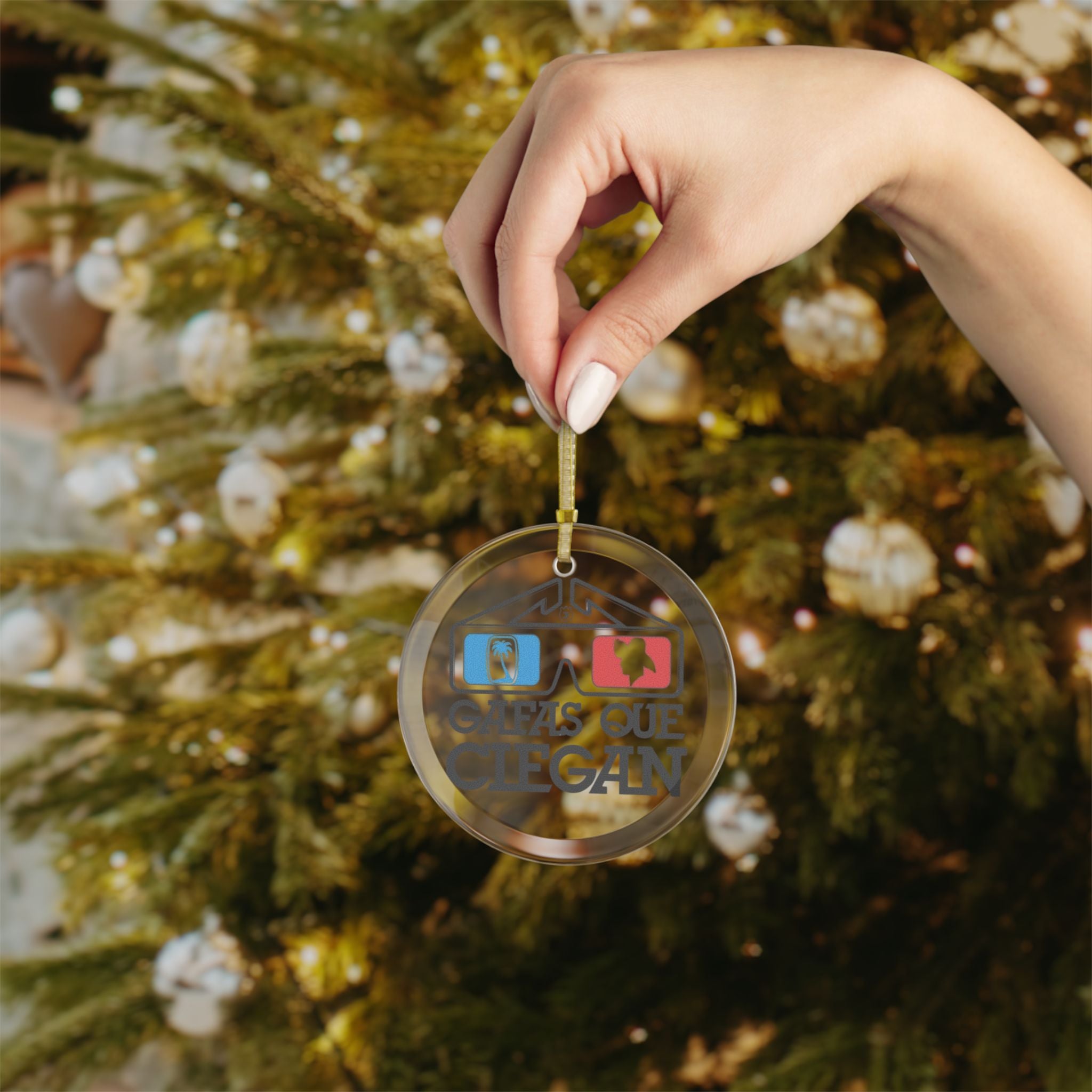 Puerto Rico Island Glass Ornament – Boricua Heritage Decor