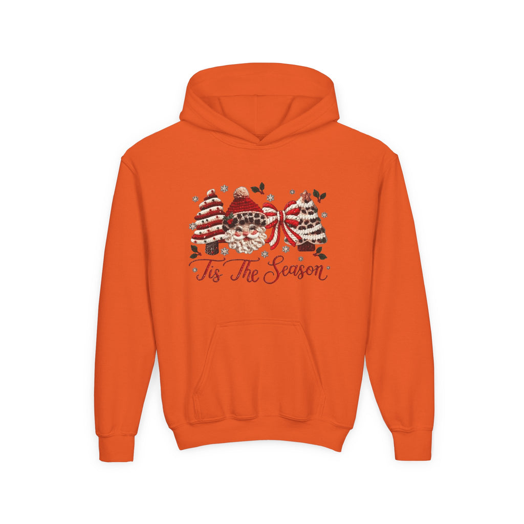 Youth Hoodie  Grinch Christmas Scene with 'Maybe Christmas' Quote