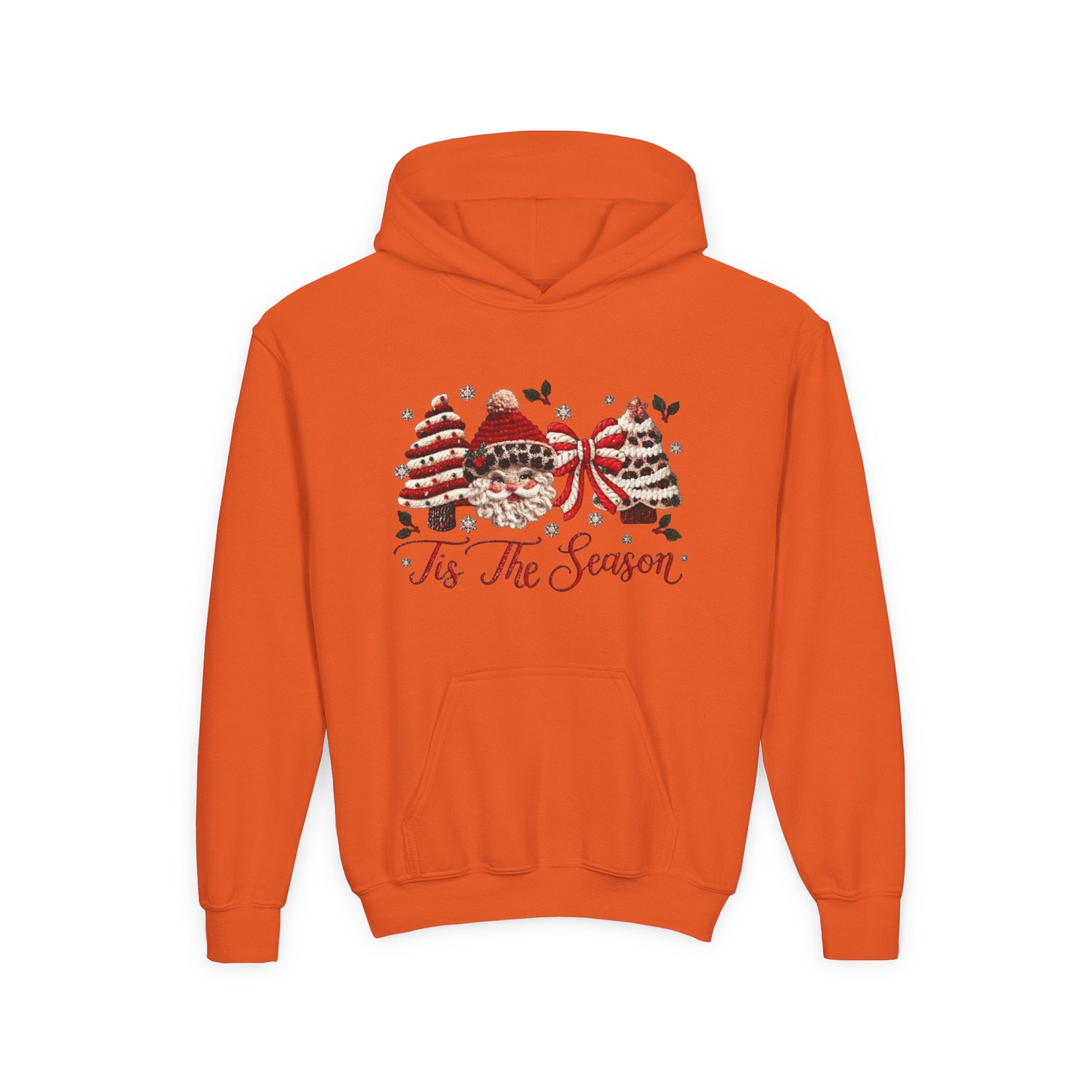 Youth Hoodie  Grinch Christmas Scene with 'Maybe Christmas' Quote