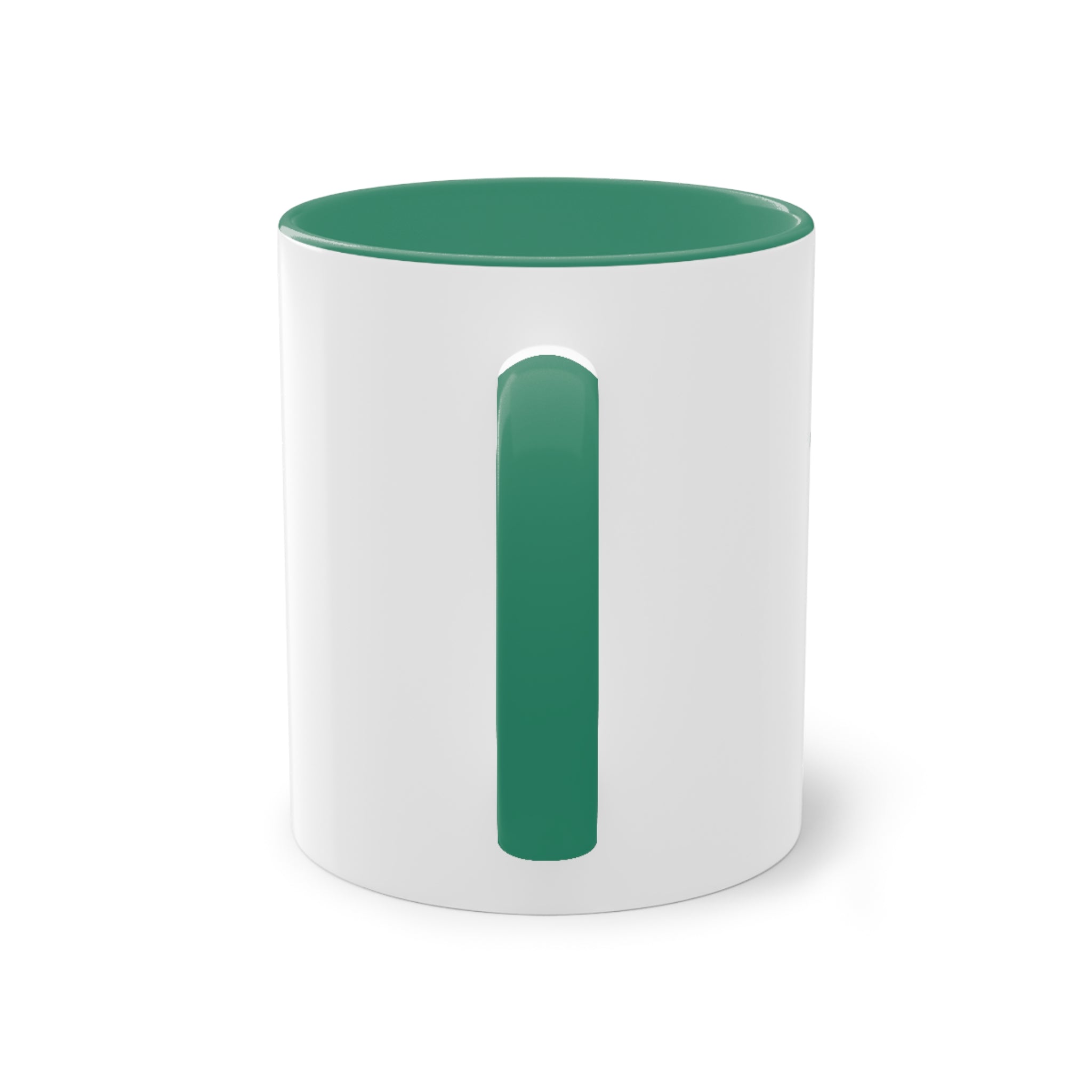 Cute Grinch Two-Tone Coffee Mug - Perfect for Holiday Cheer! Christmas Mugs Collection