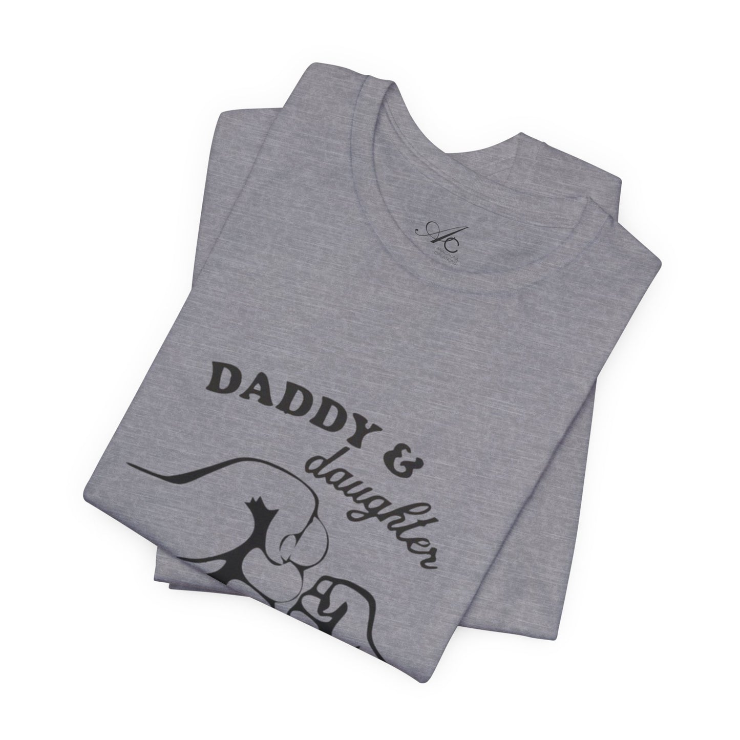 Daddy Daughter Best Friends Unisex Tee Fathers Day Gift, Family Matching Shirts, Kids & Dad Tee, Cute Parenting Apparel