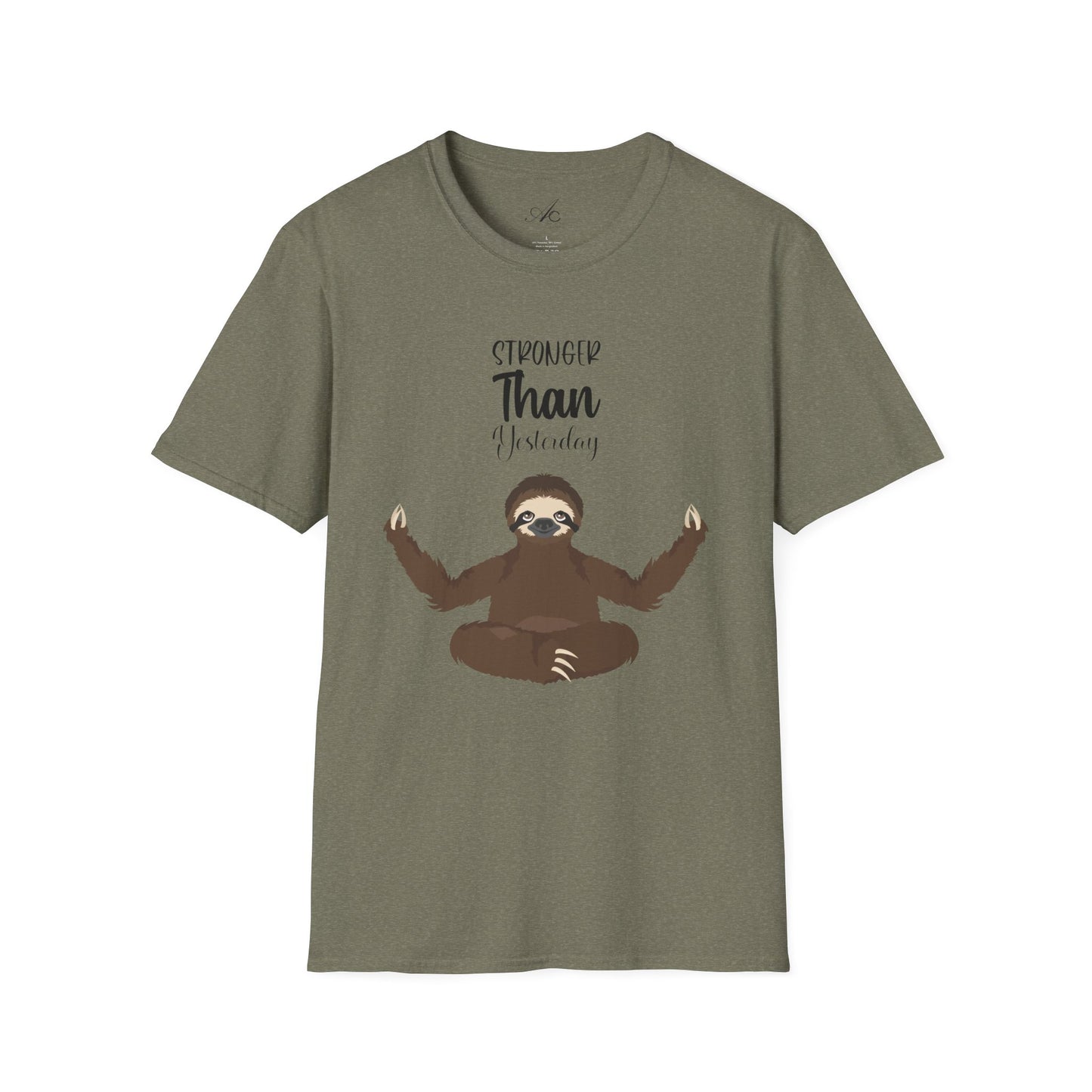 🧘‍♀️ Wear Your Peace. - Unisex Softstyle Tee, Funny Gift for Lazy Days, Quirky Casual Wear, Perfect for Birthdays, Relaxation Vibes