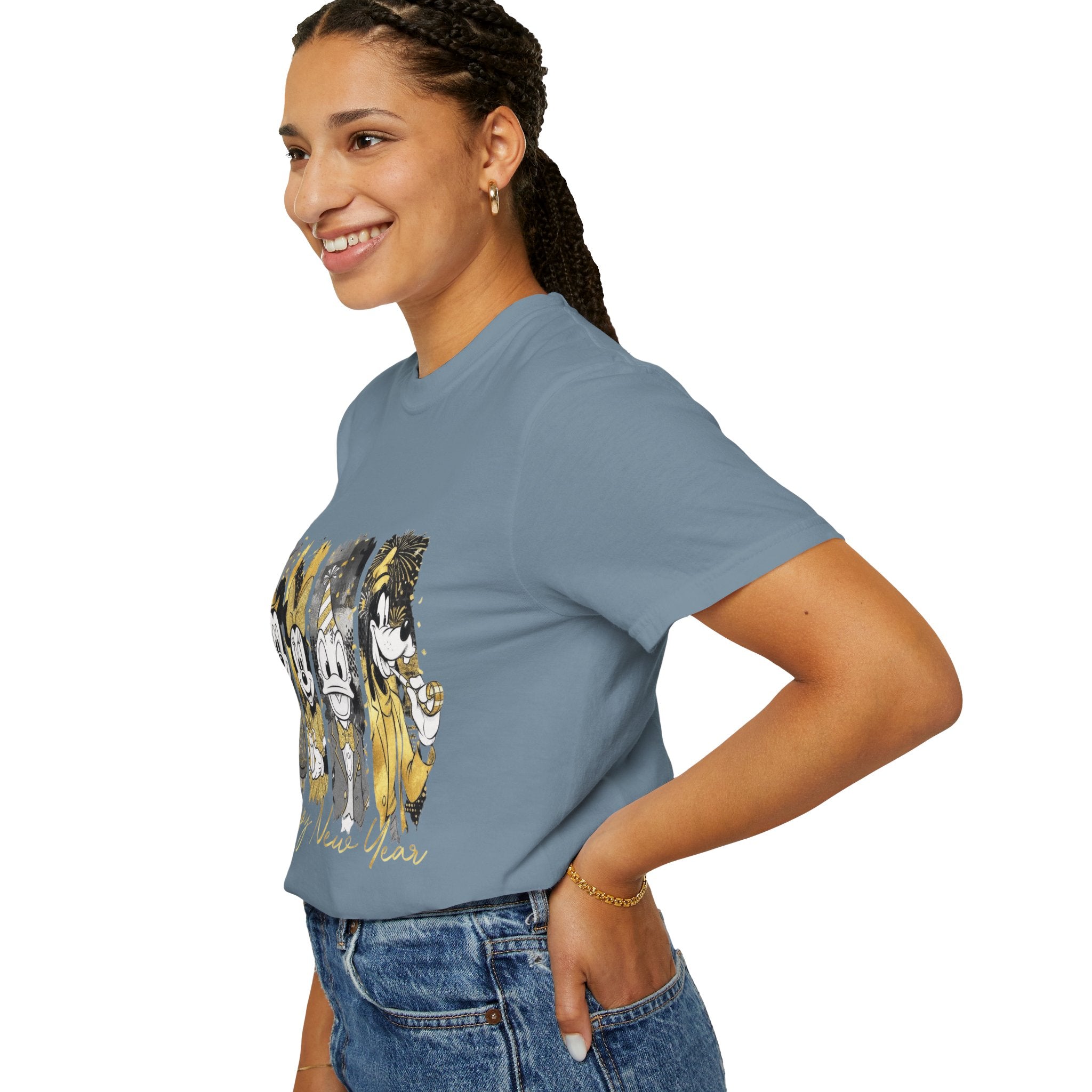 New Year Mickey & Friends T-Shirt  'Happy New Year' Graphic Tee