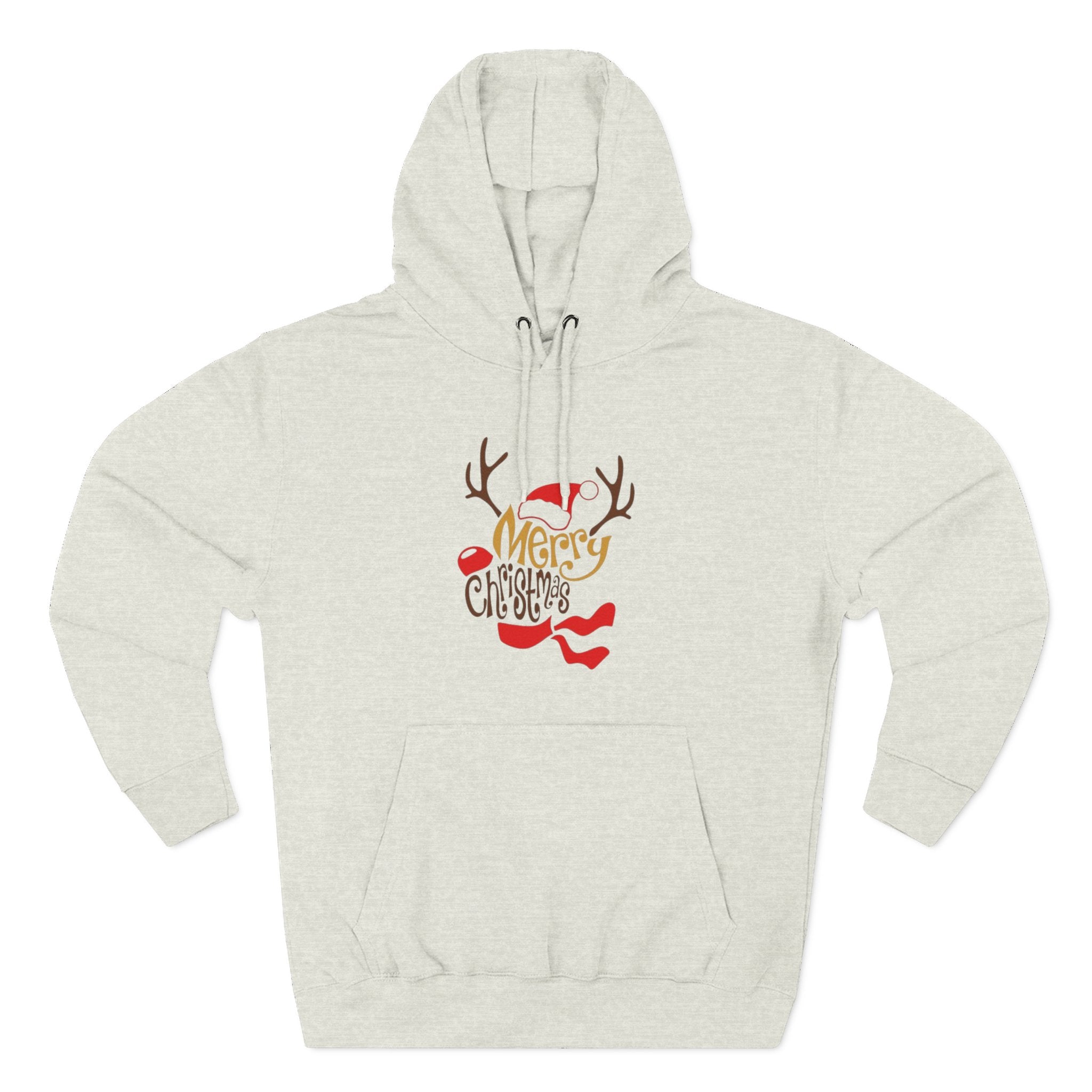 Holiday Apparel | Christmas Tees & Sweatshirts with Festive Quotes Merry Christmas Fleece Hoodie