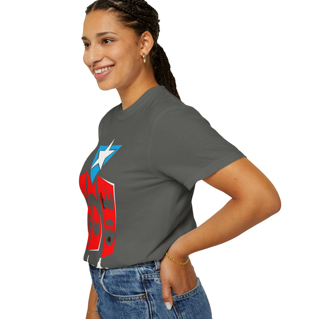 The Three Kings T-Shirt — Puerto Rican Three Kings Graphic Tee (Star & Crown Silhouettes)