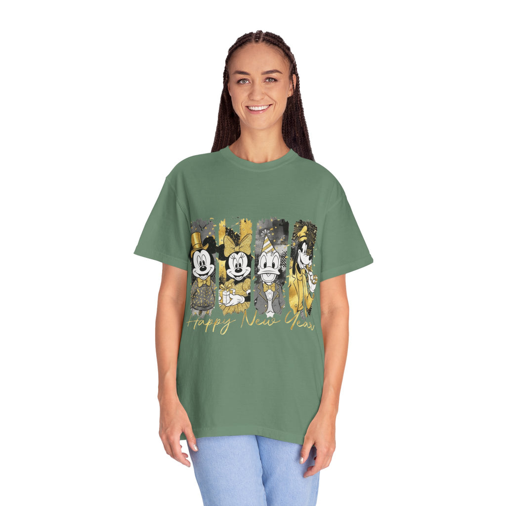 New Year Mickey & Friends T-Shirt  'Happy New Year' Graphic Tee