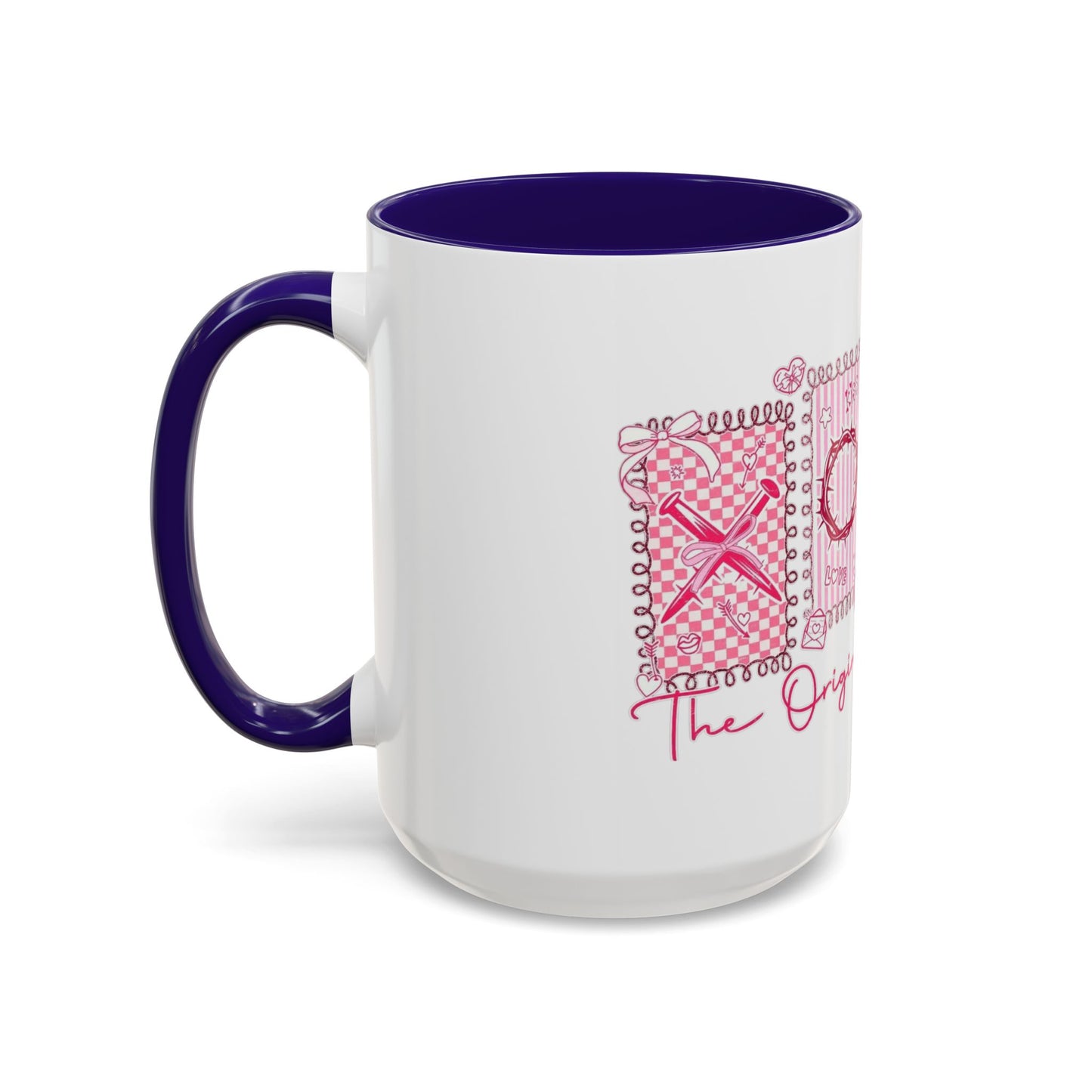 Love Letters XOXO Ceramic Mug — Colorful 11oz & 15oz Coffee Cup