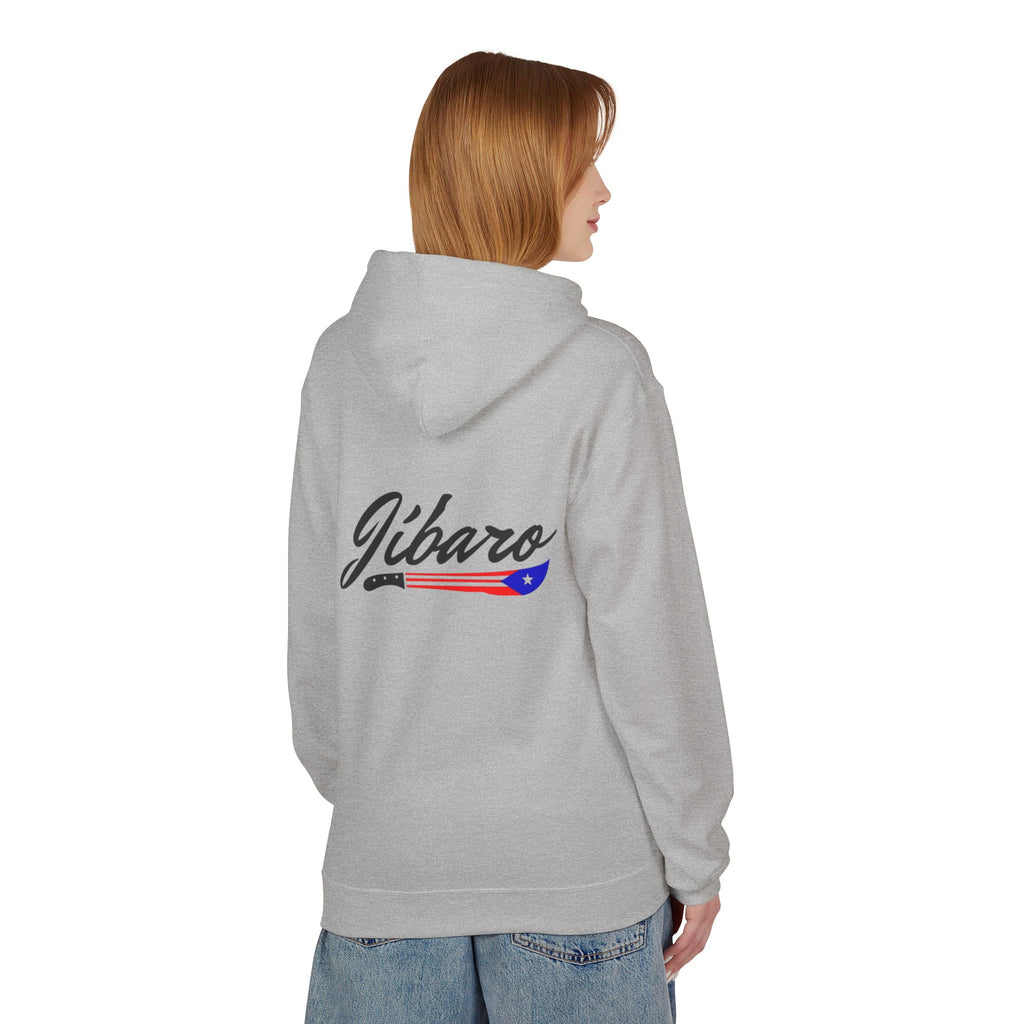 Gíbaro Hoodie  Puerto Rican Pride Pullover with Flag Machete Design