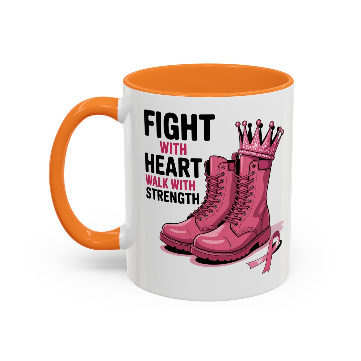You Beat It! Cancer Survivor Mug | Motivational Gift for Her or Him | Warrior Mug
