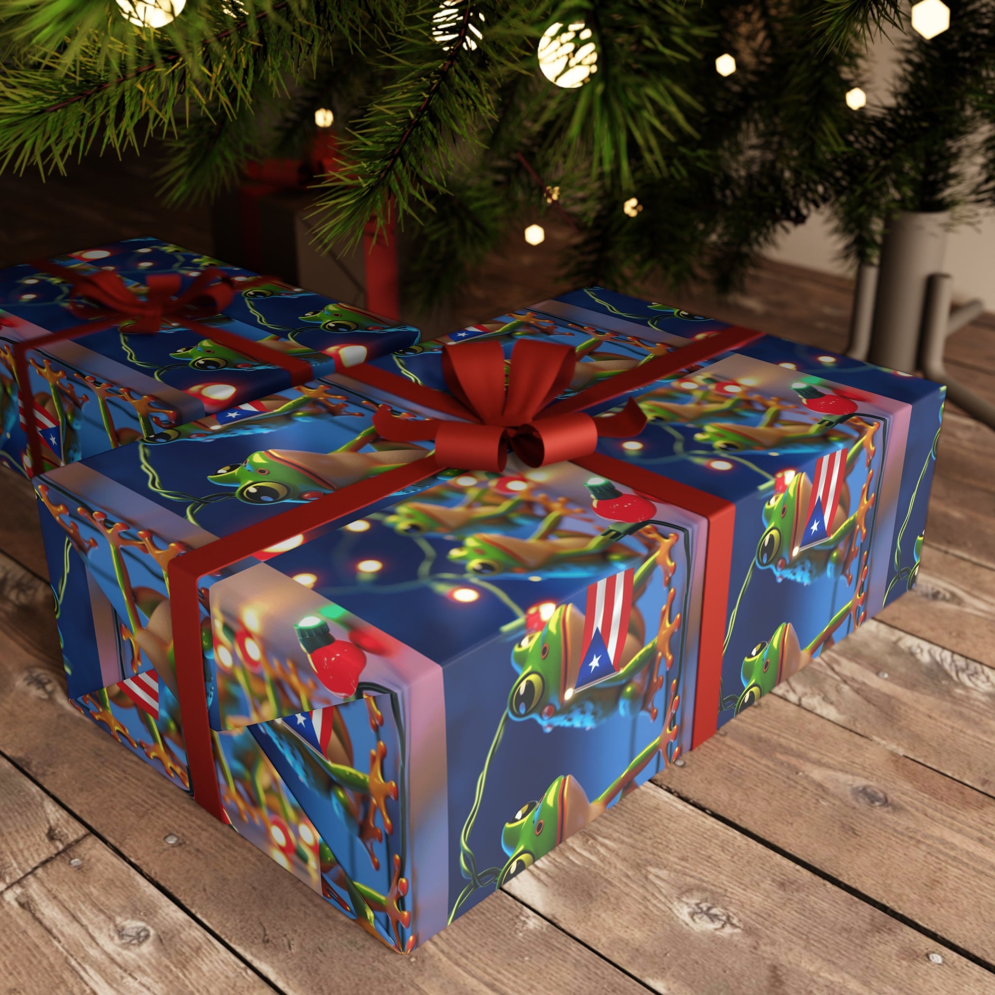 Puerto Rico Wrapping Paper Cultural Gift Wrap | Boricua Heritage Design | Holiday & Celebration Gift Packaging