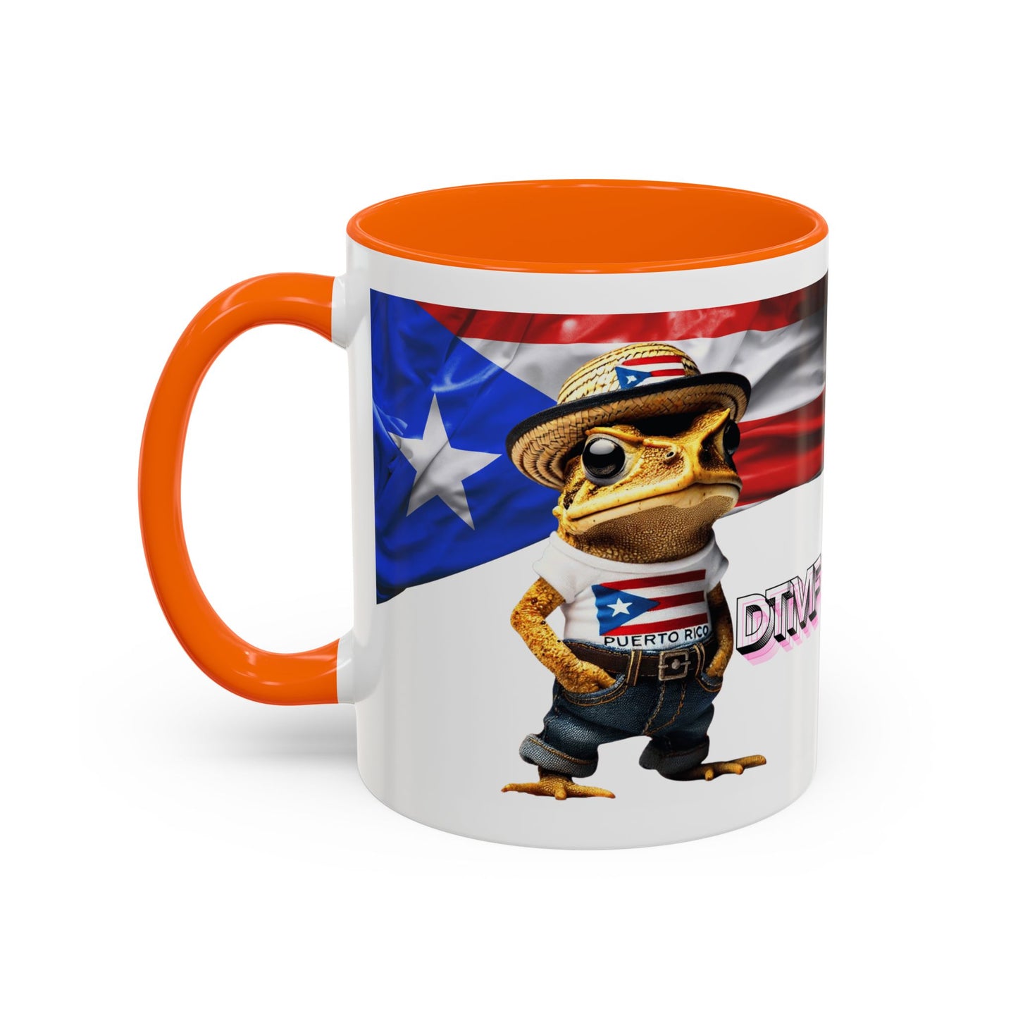 Puerto Rican Heritage Mugs with Unique Designs Accent Coffee Mug (11, 15oz)