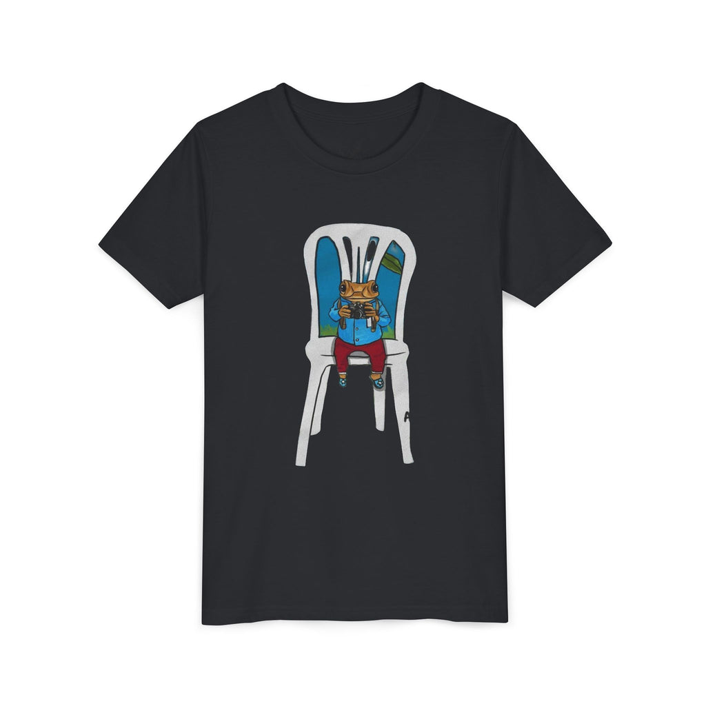 Kids Concho on a High Chair T-Shirt Cute Baby Rabbit Feeding Tee kids PUERTO RICO CHRISTMAS T-SHIRT