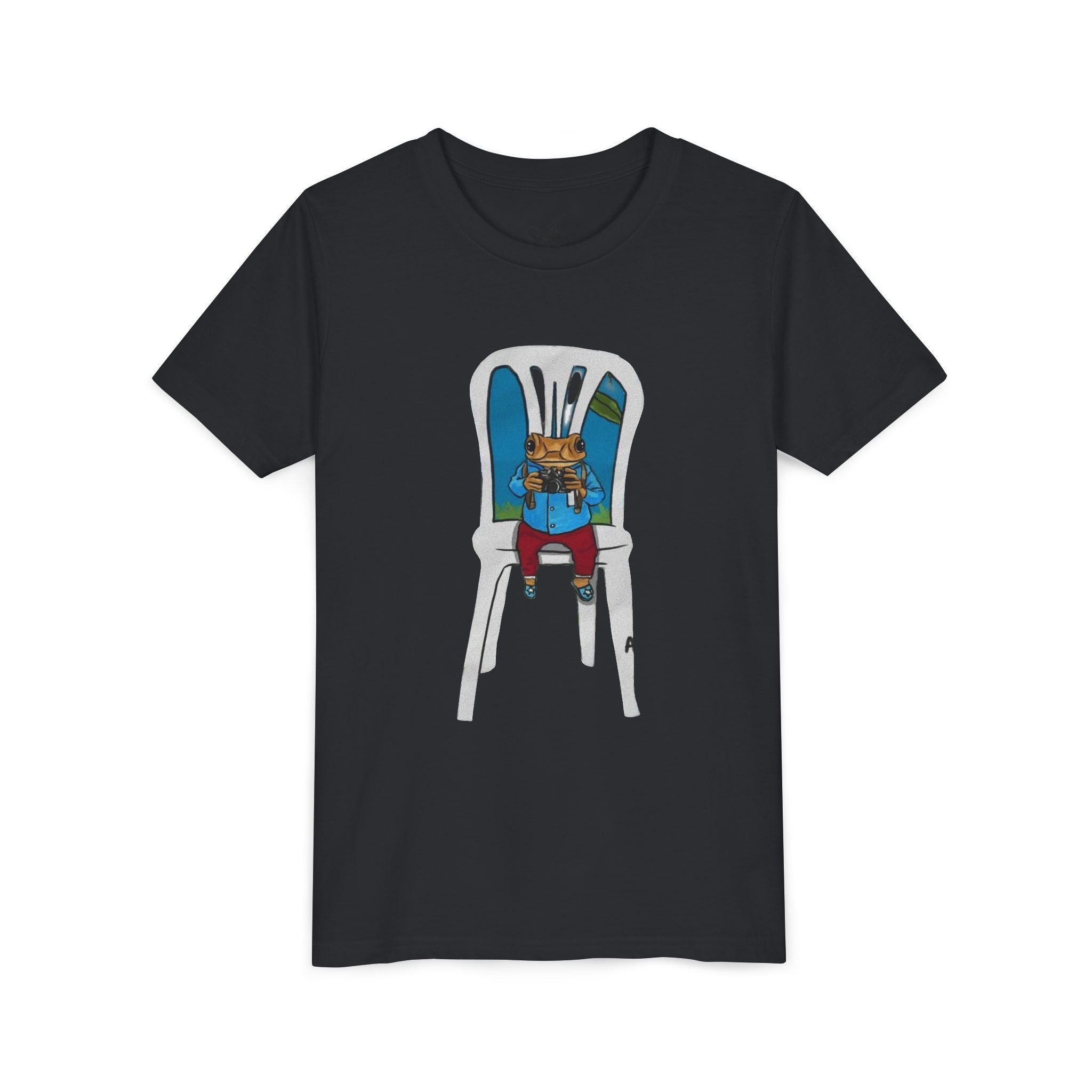 Kids Concho on a High Chair T-Shirt Cute Baby Rabbit Feeding Tee kids PUERTO RICO CHRISTMAS T-SHIRT