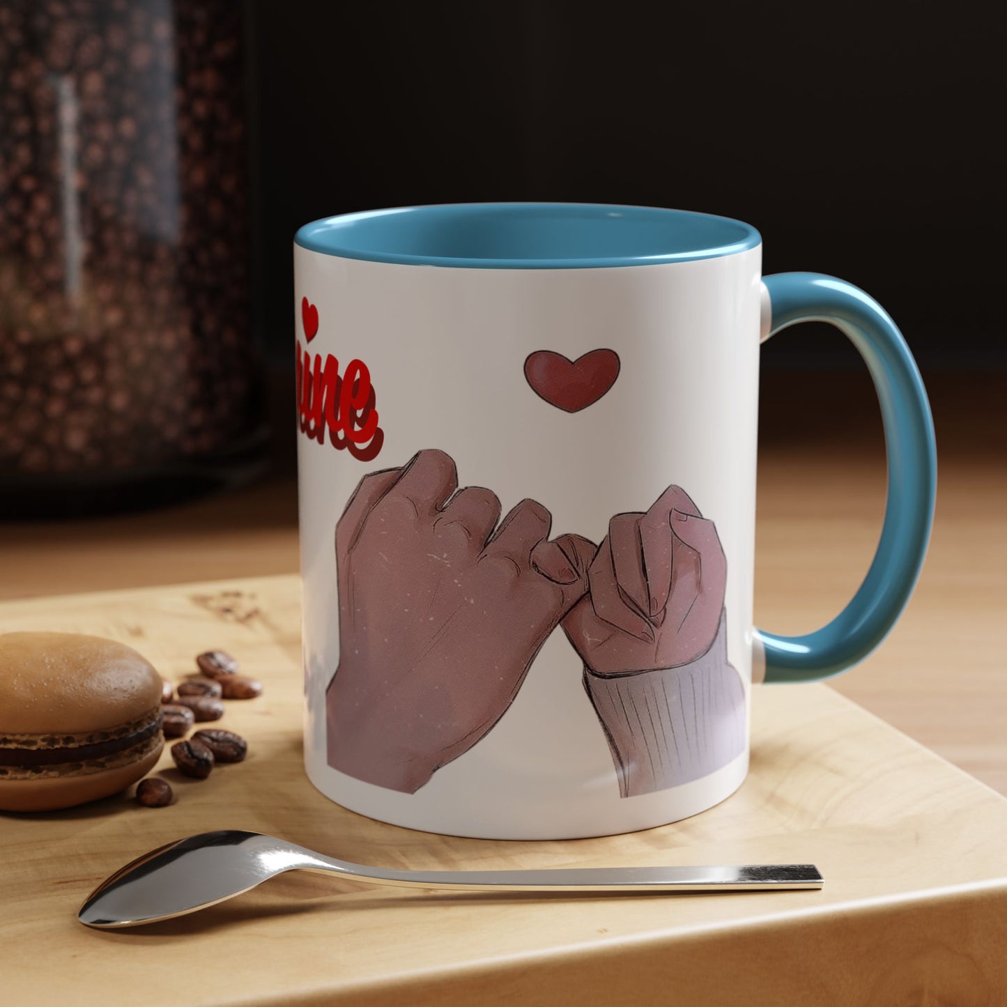 Love in Every Sip Valentines Day Mug Accent Coffee Mug  11 15oz