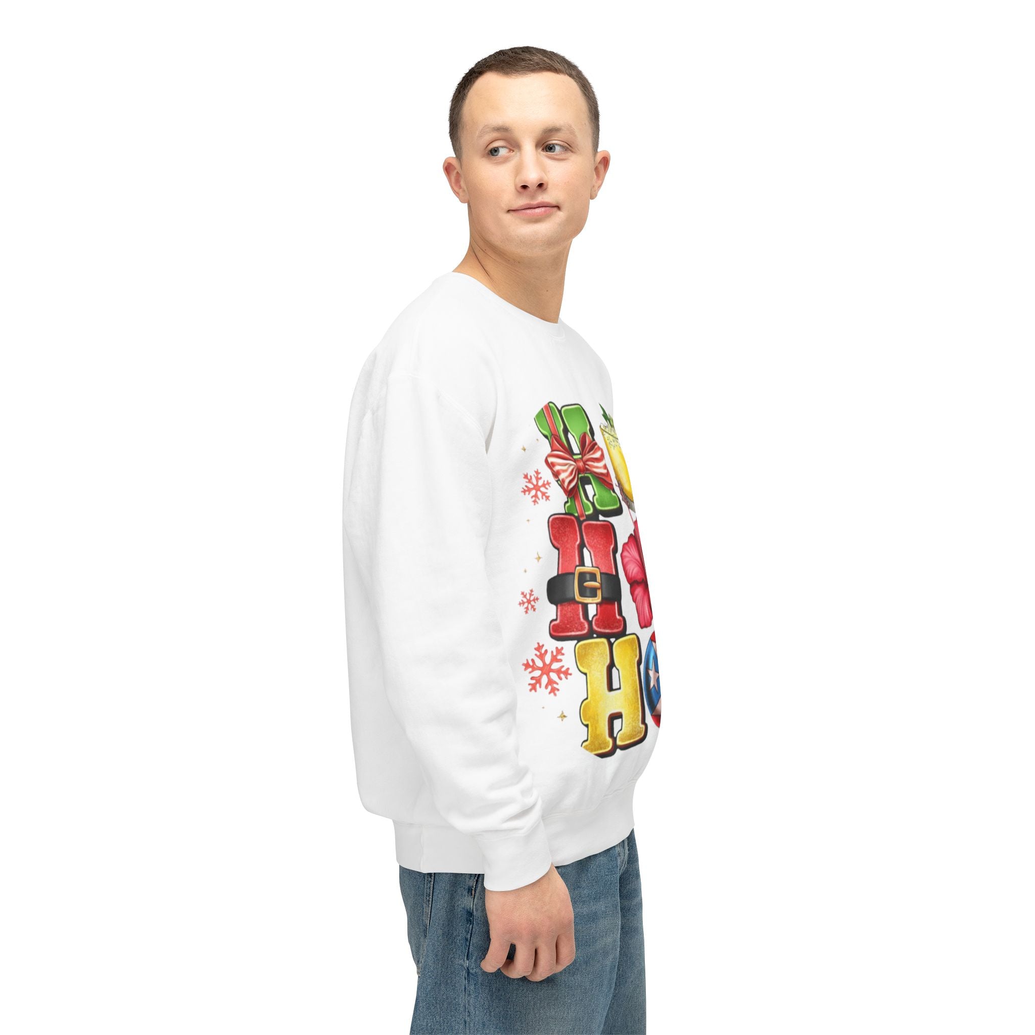Puerto Rican culture gift Puerto Rico Aloha Holiday Crewneck Sweatshirt