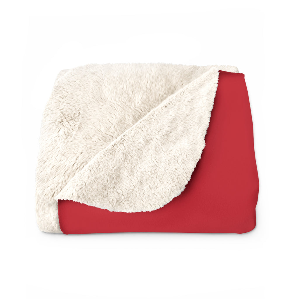 Santa’s Little Snuggle Blanket Believe Santa Sherpa Blanket