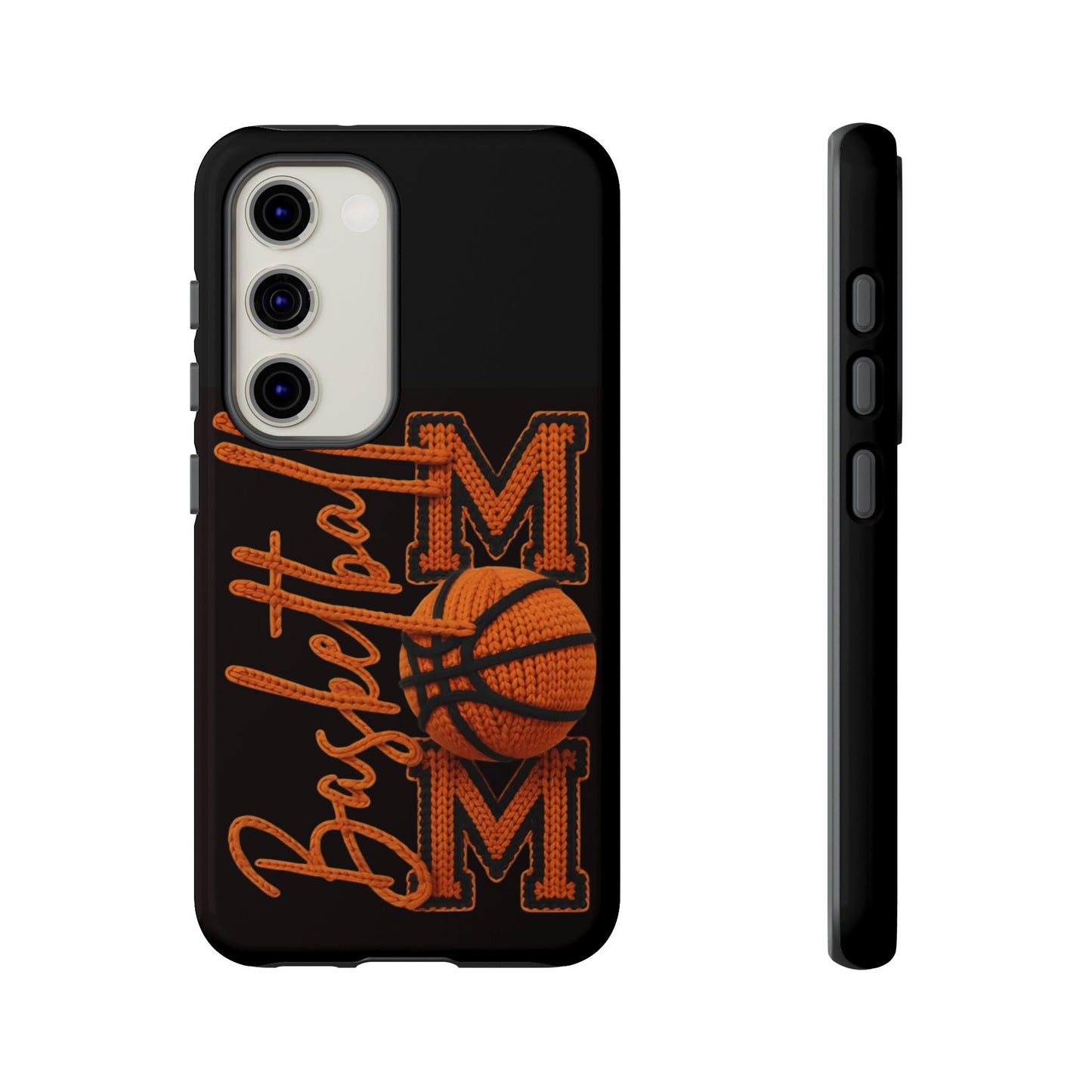 Basketball Mom Phone Case  'Basketball MOM' Protective Hard Cover