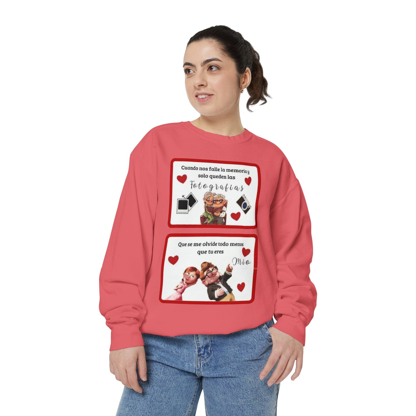 Valentine's Day Photo Collage  Romantico SAN VALENTÍN sweatshirt