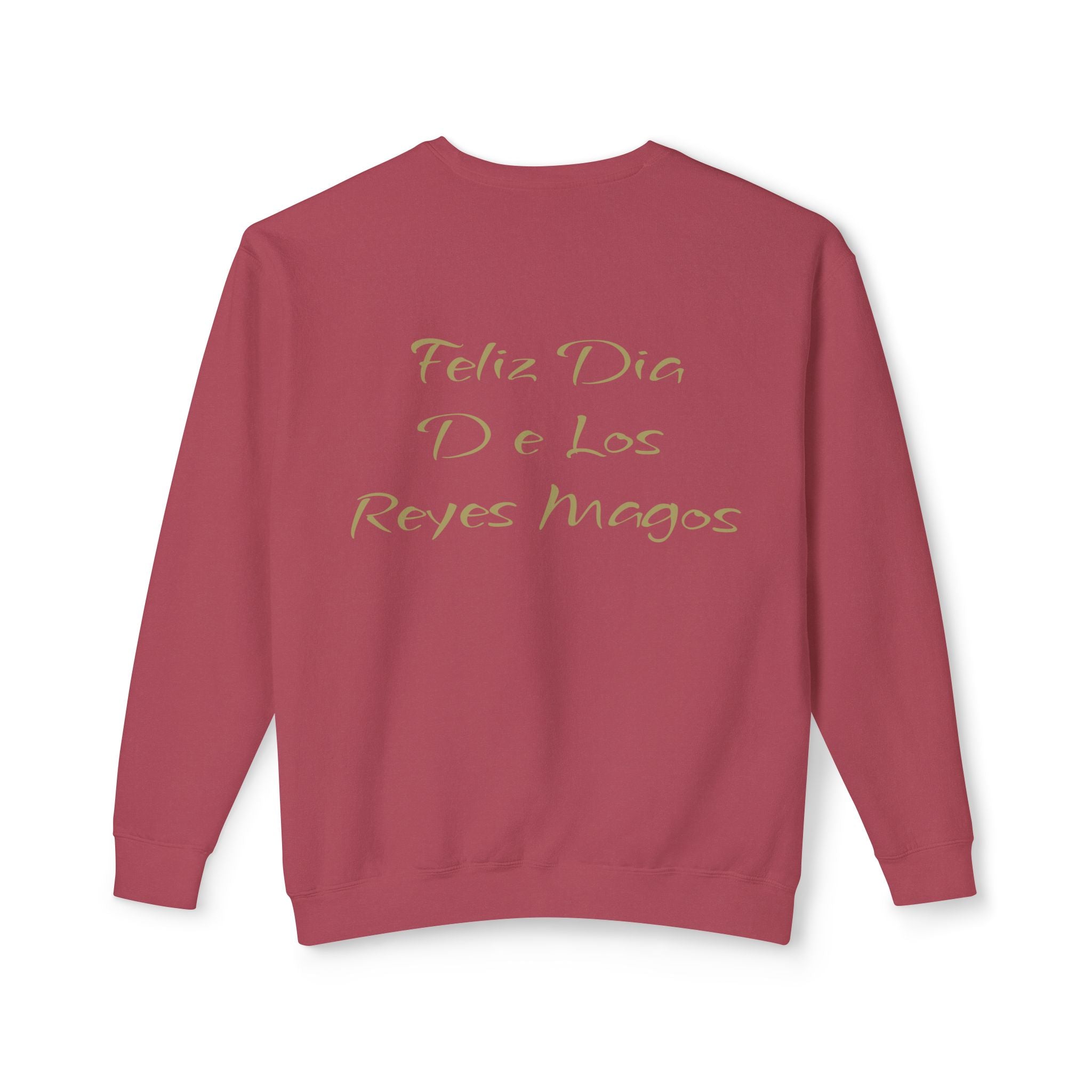 Three Kings Sweatshirt  'Feliz Día De Los Reyes Magos' Holiday Crewneck Christmas T-shirts and sweaters