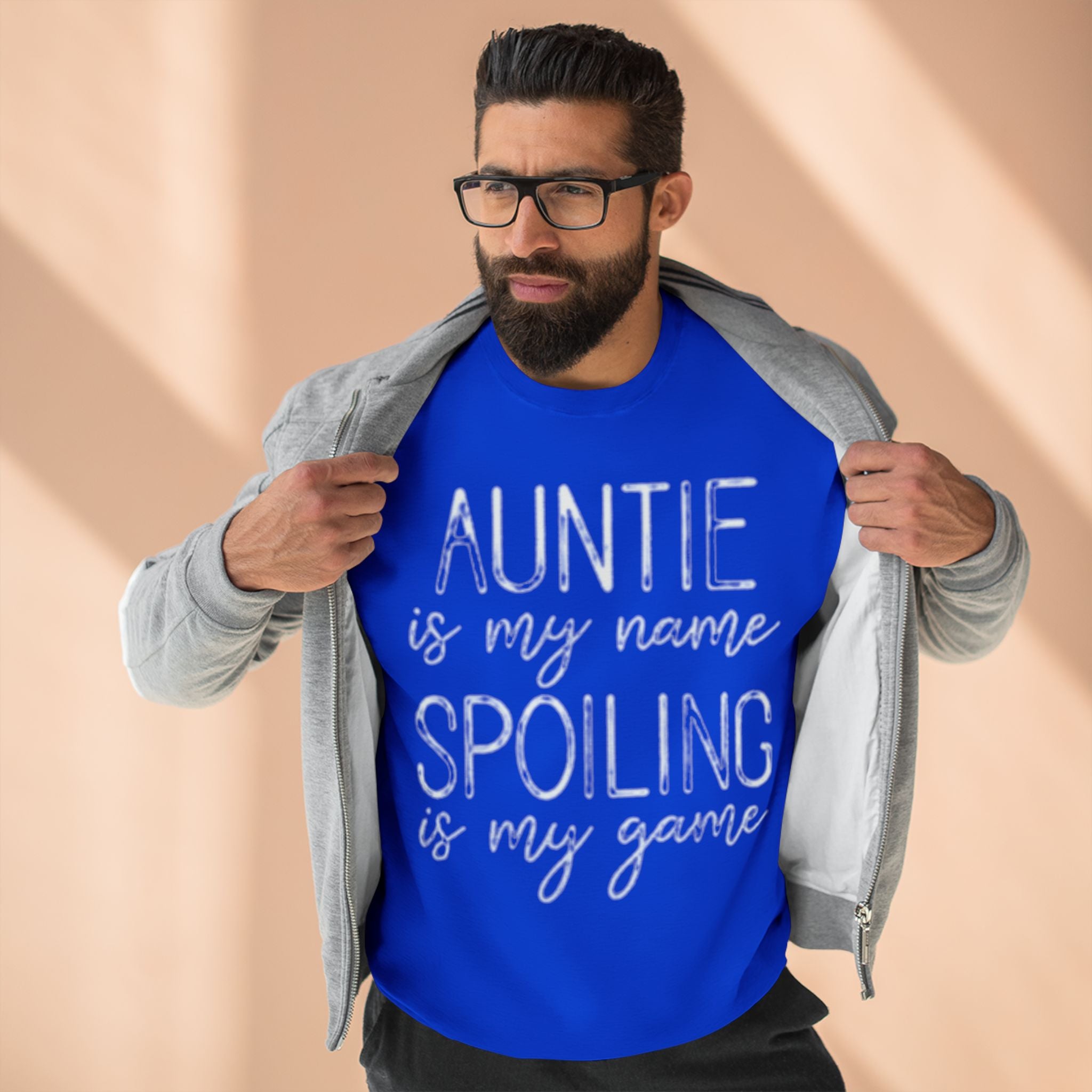 Auntie Is My Name, Spoiling Is My Game Sweatshirt